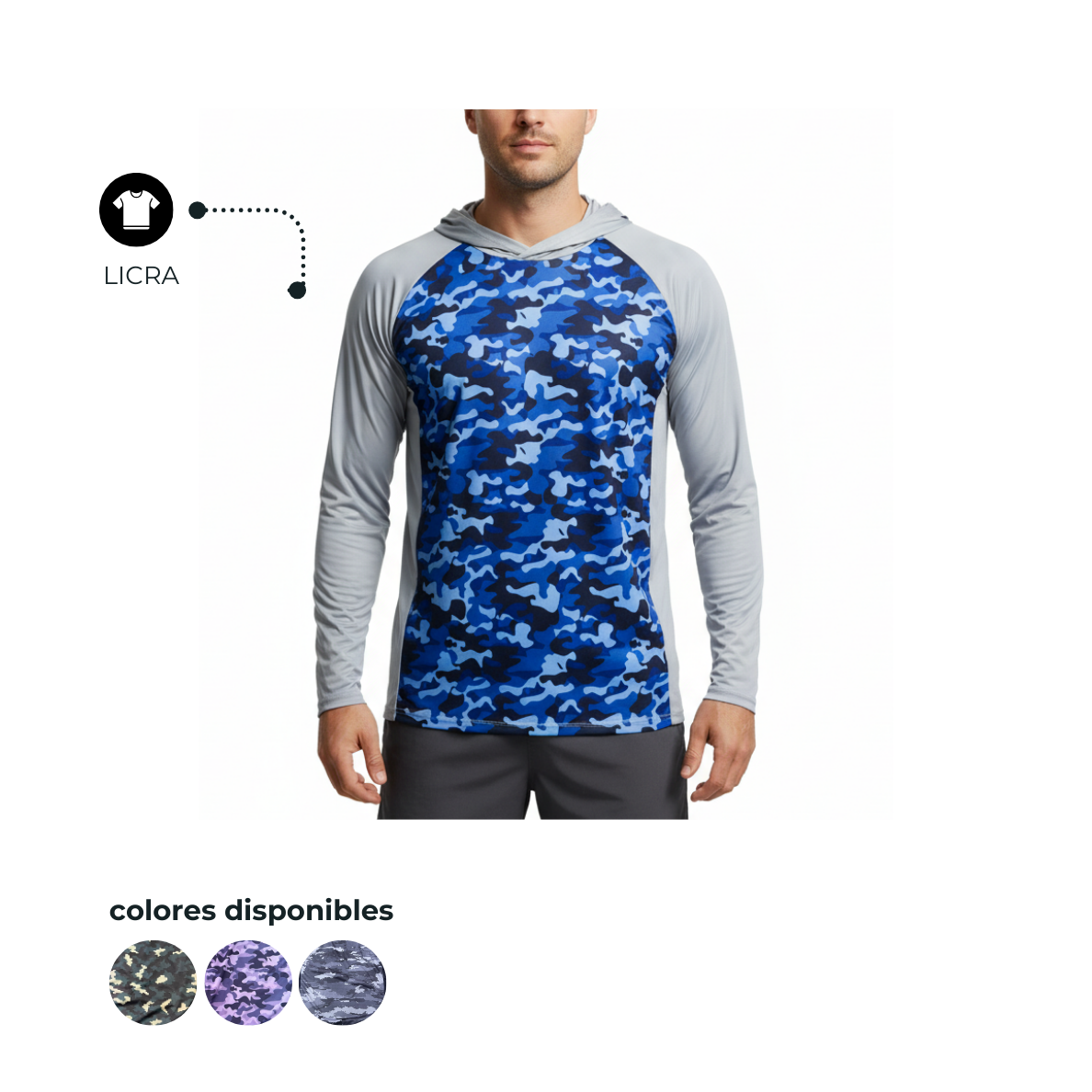 BUSO CAMUFLADO HOMBRE  