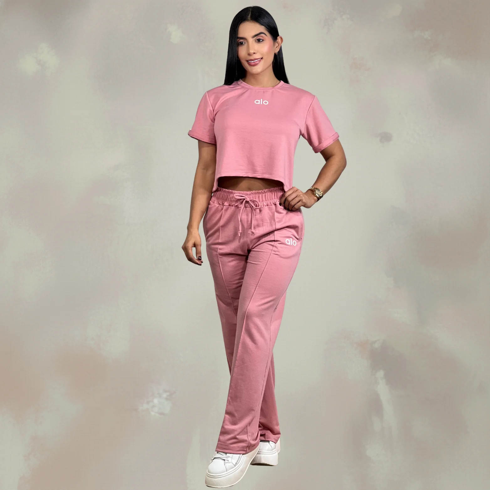 CONJUNTO DAMA BOTA ANCHA