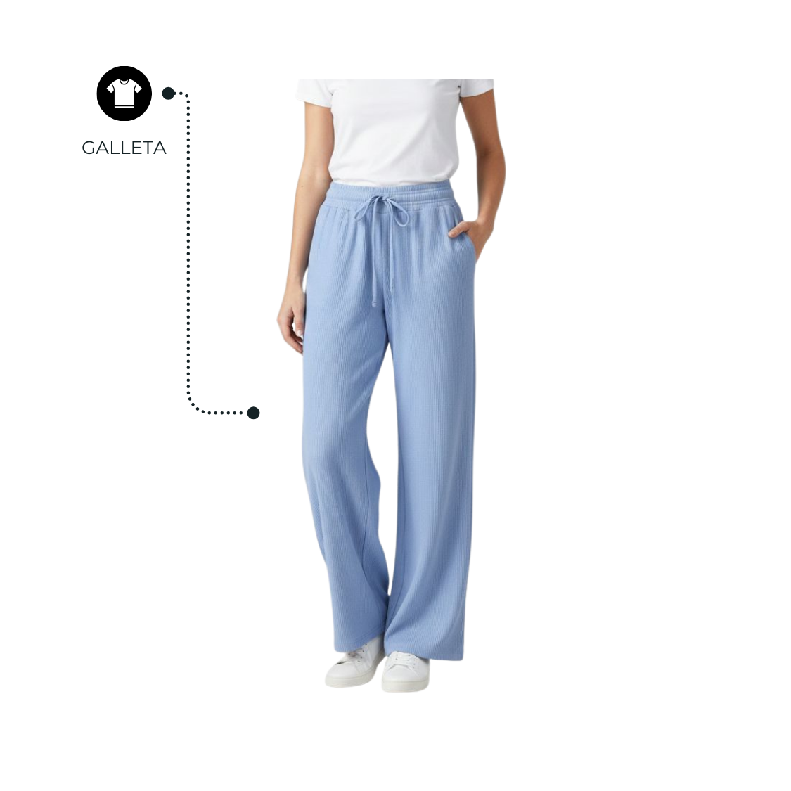 SUDADERA DAMA GALLETA