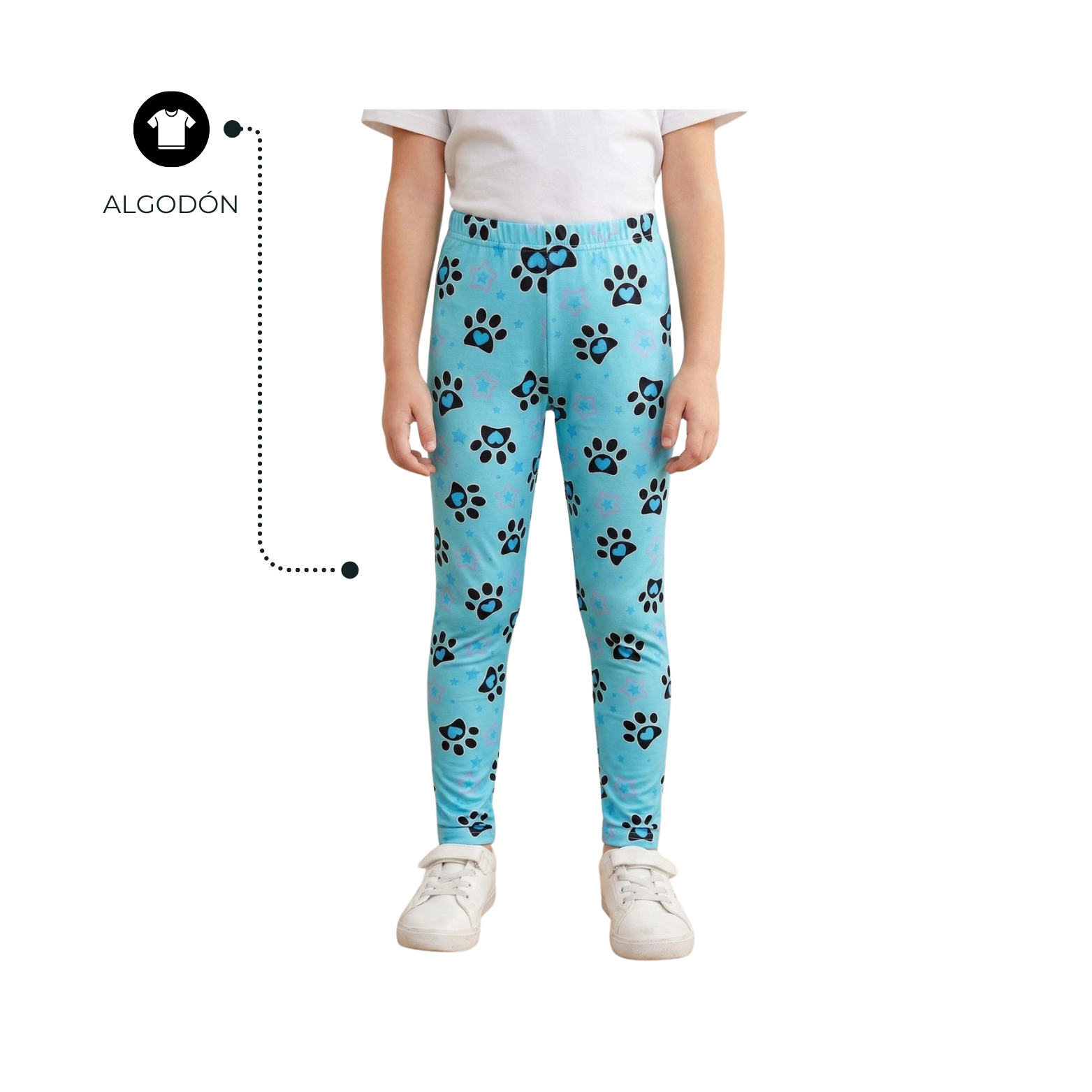 LEGGIN NIÑA ESTAMPADO SURTIDO  