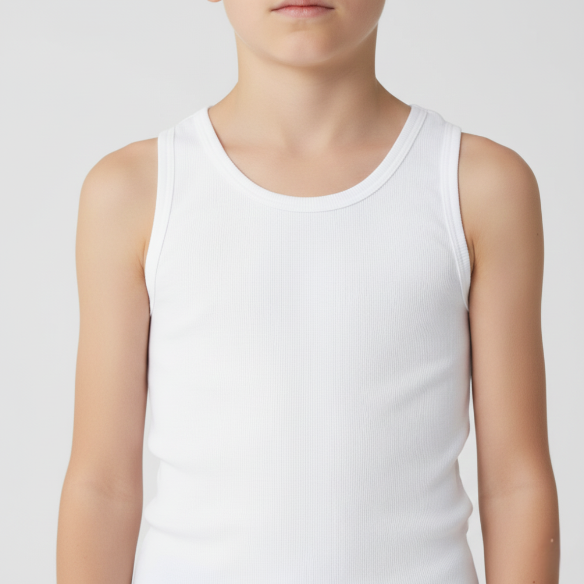 CAMISILLA  BLANCA NIÑO 