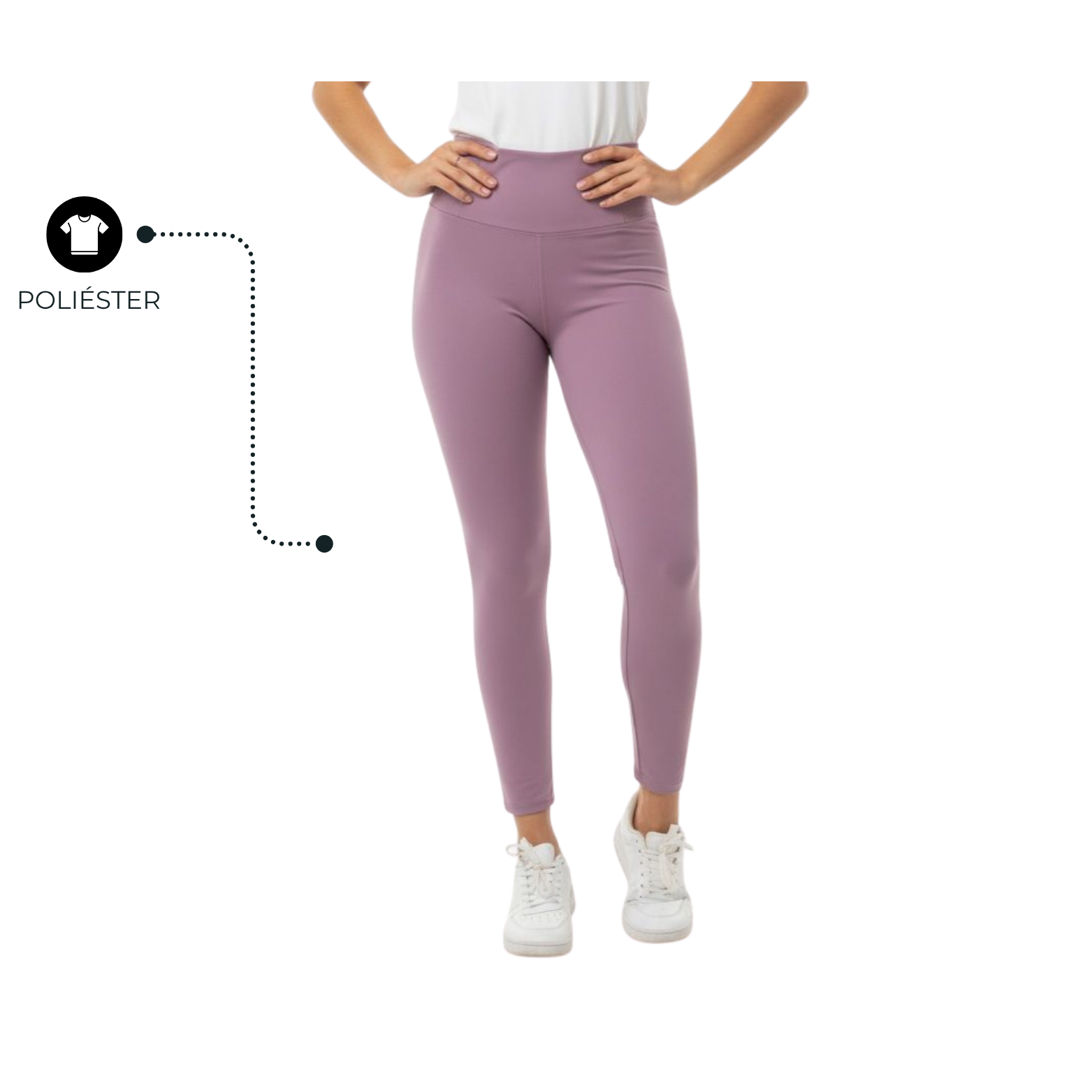 LEGGINS COSTILLERO DAMA