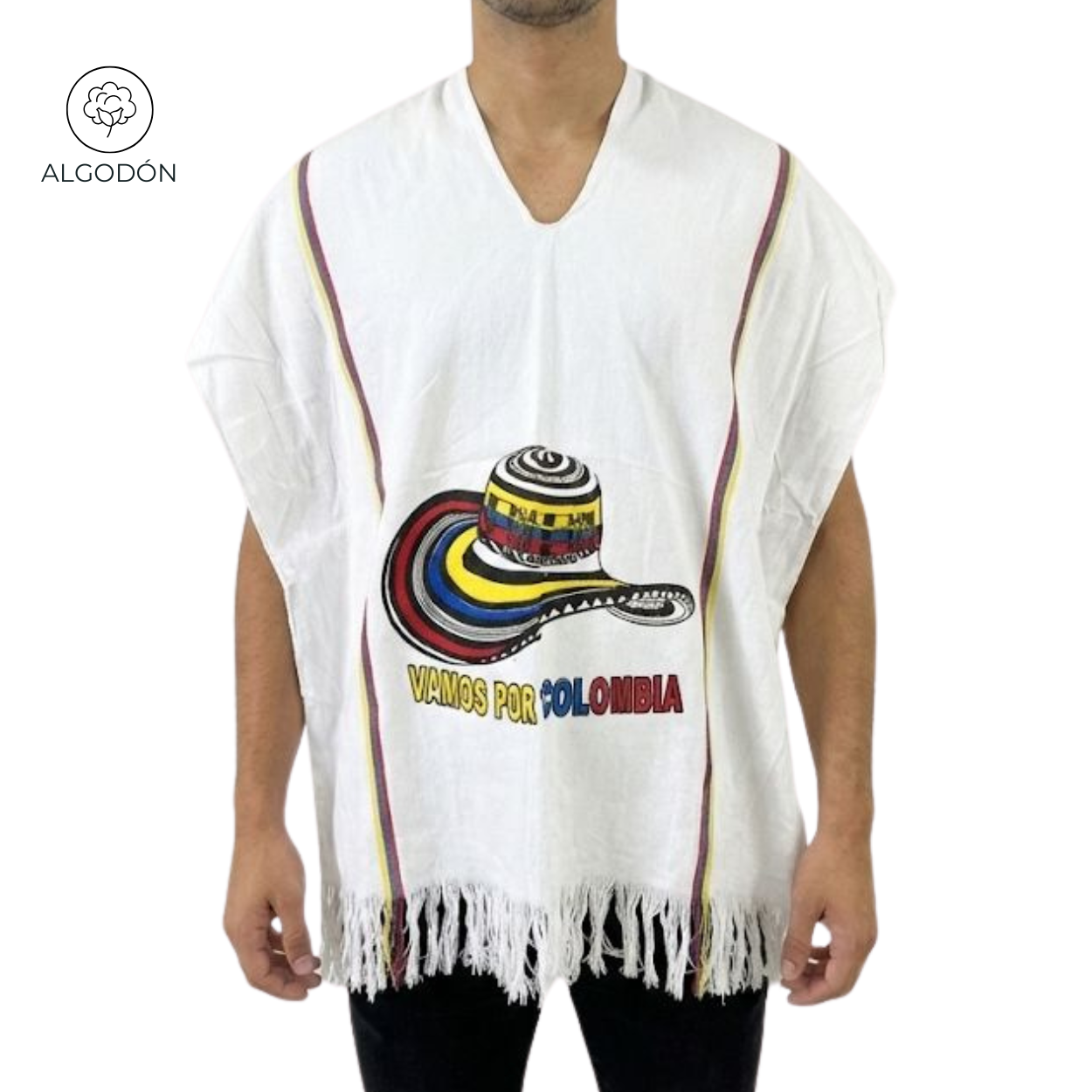 PONCHO ECONOMICO ESTAMPADO