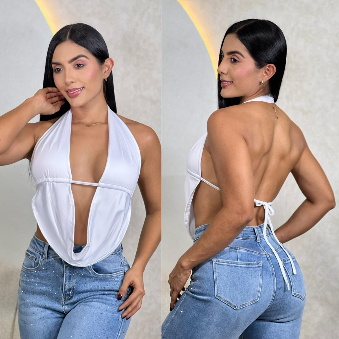 BLUSA DAMA COPAS GLOBO