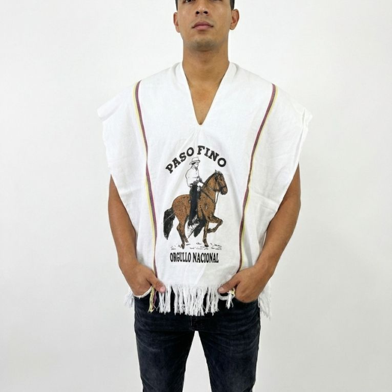 PONCHO ECONOMICO ESTAMPADO