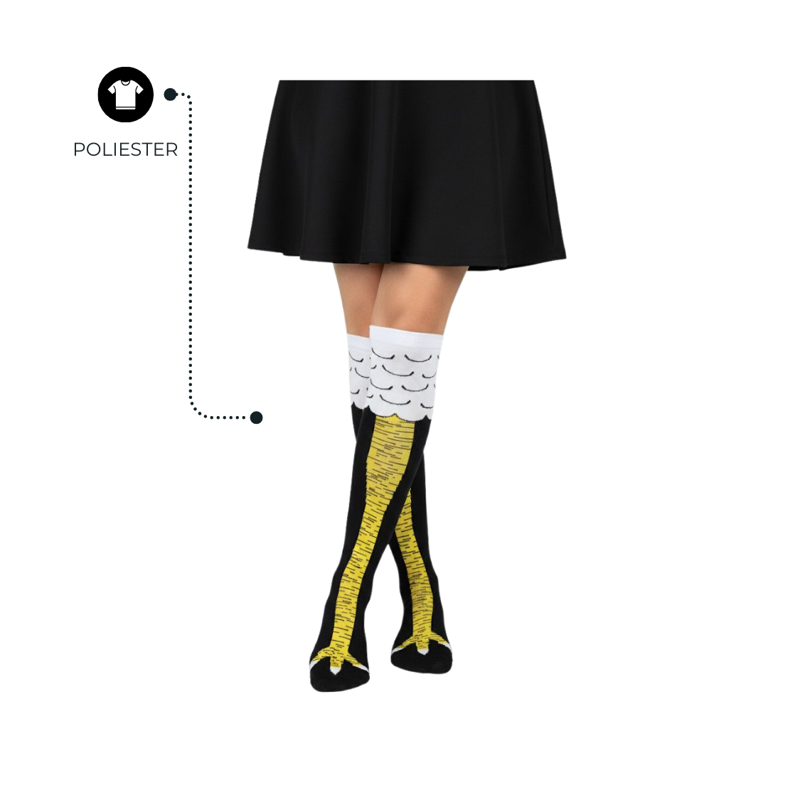 MEDIA PATA GALLINA LARGA