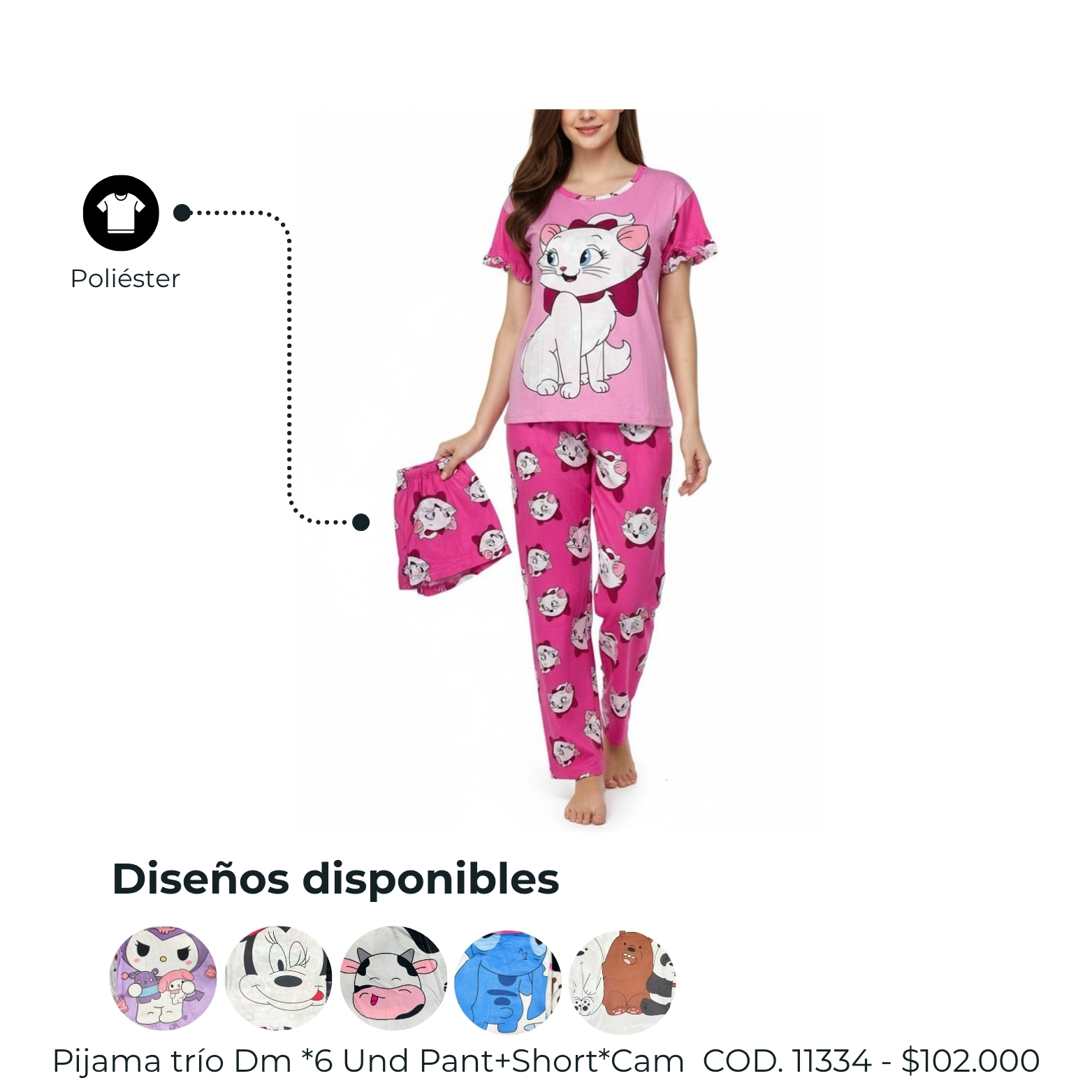 PIJAMA DAMA