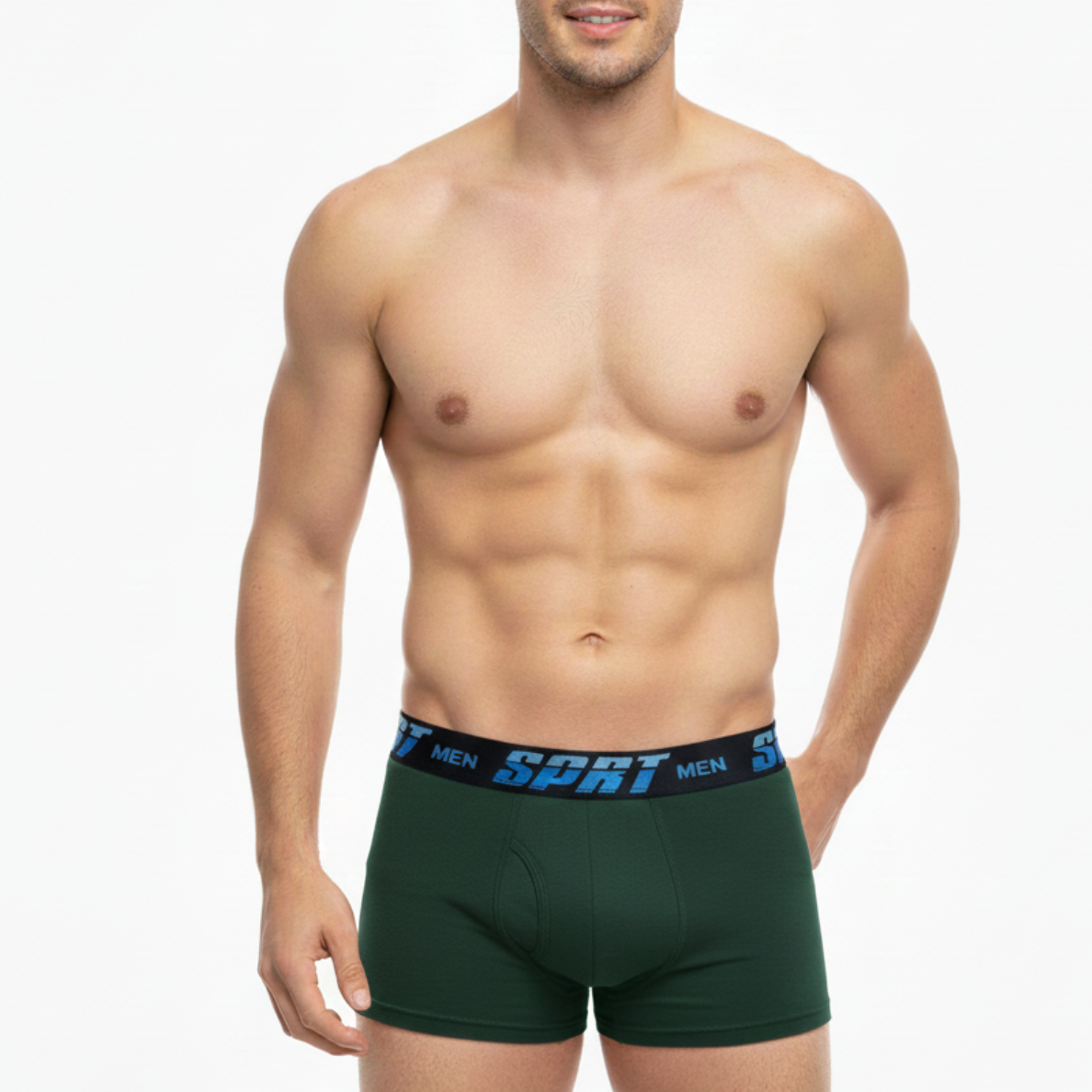 BOXER HOMBRE  UNICOLOR