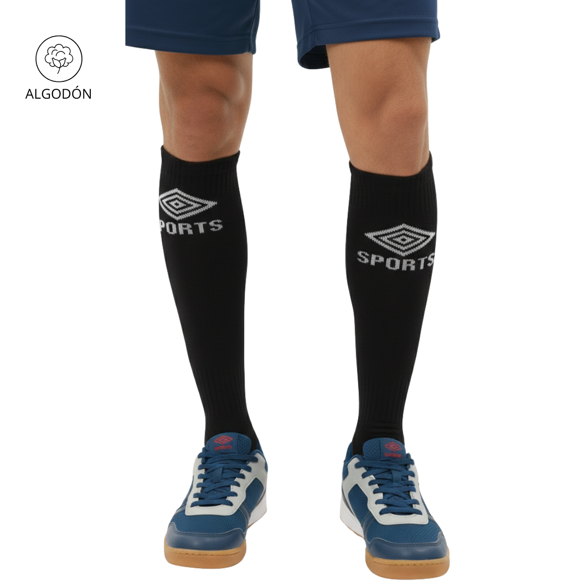 MEDIA NEGRA FUTBOL HOMBRE