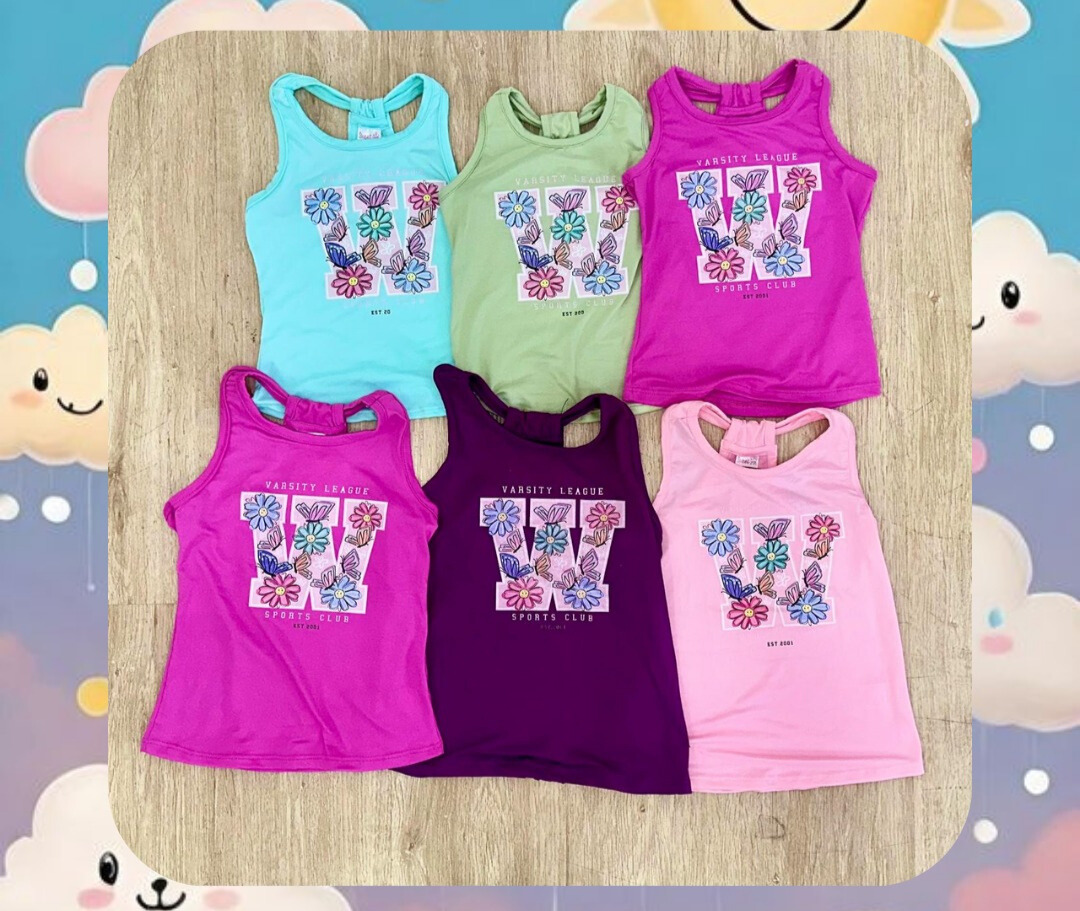 BLUSA NIÑA SWEET GIRL SURTIDO X6 COLORES