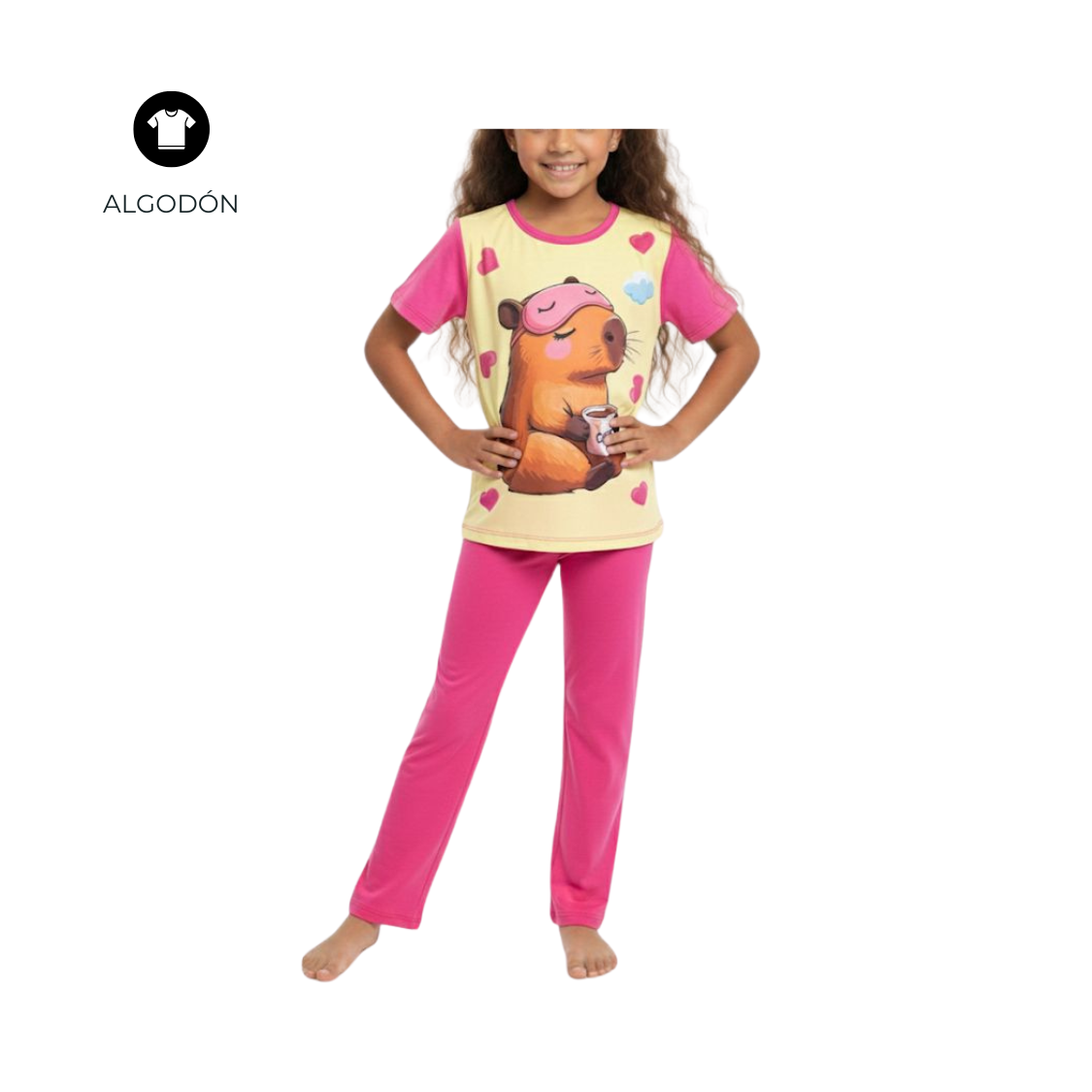 PIJAMA NIÑA  P. LARGO
