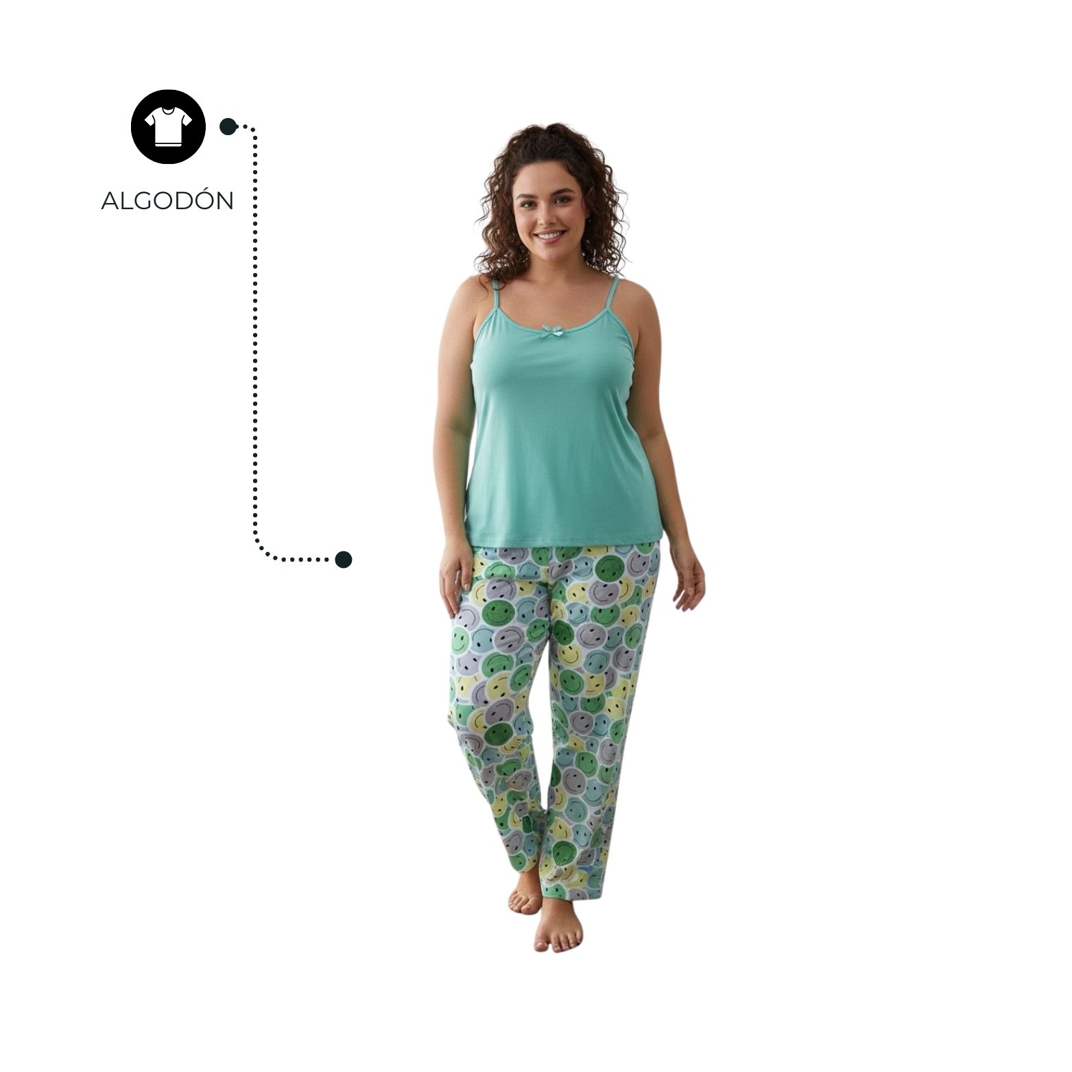 PIJAMA DAMA TALLA GRANDE