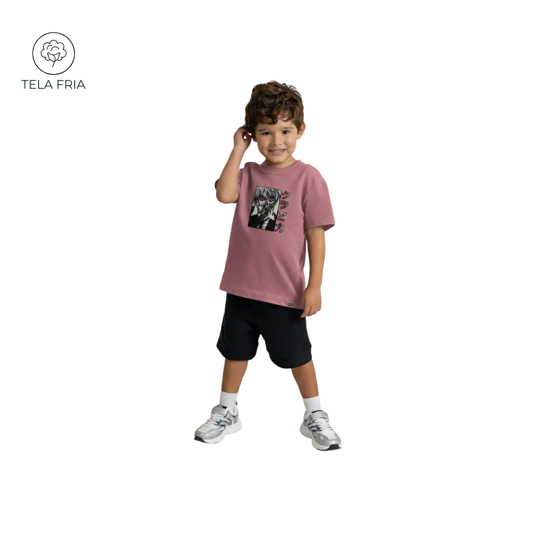 CAMISETA NIÑO  TELA FRIA