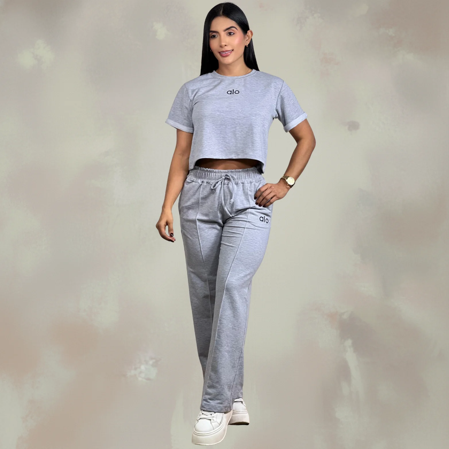 CONJUNTO DAMA BOTA ANCHA