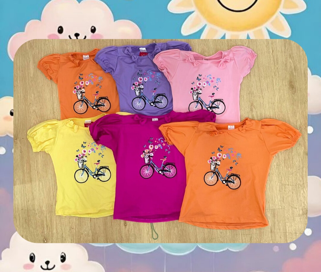 BLUSA NIÑA SWEET GIRL SURTIDO X6 COLORES