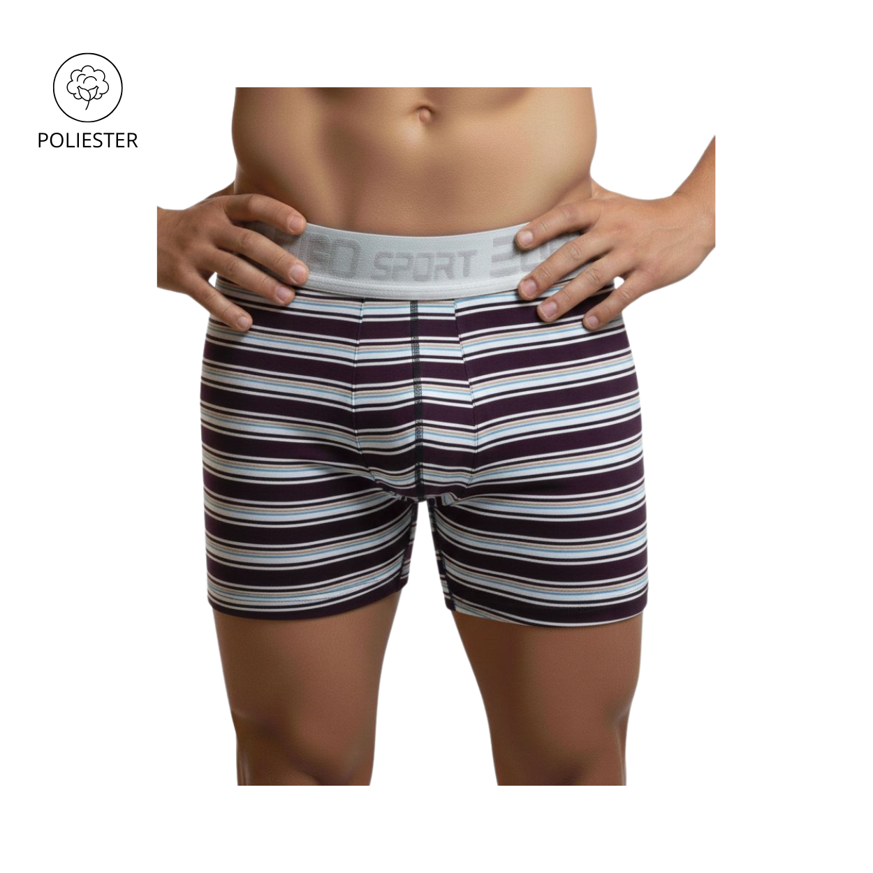 BOXER HOMBRE  RAYADO