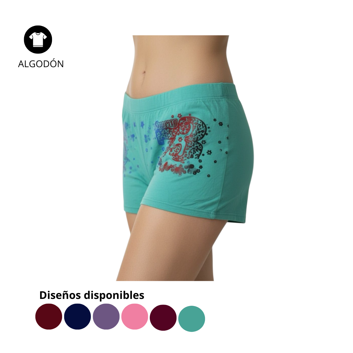 BOXER DAMA ESTAMPADO