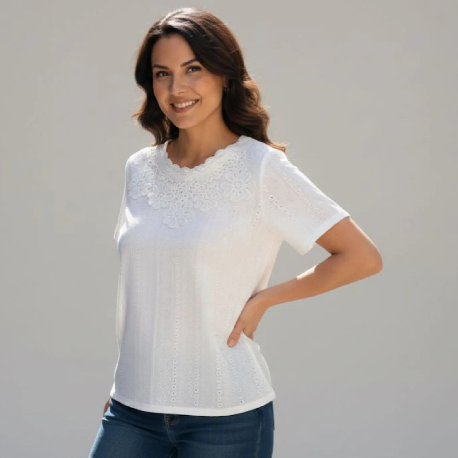 BLUSA DAMA SEÑORIAL