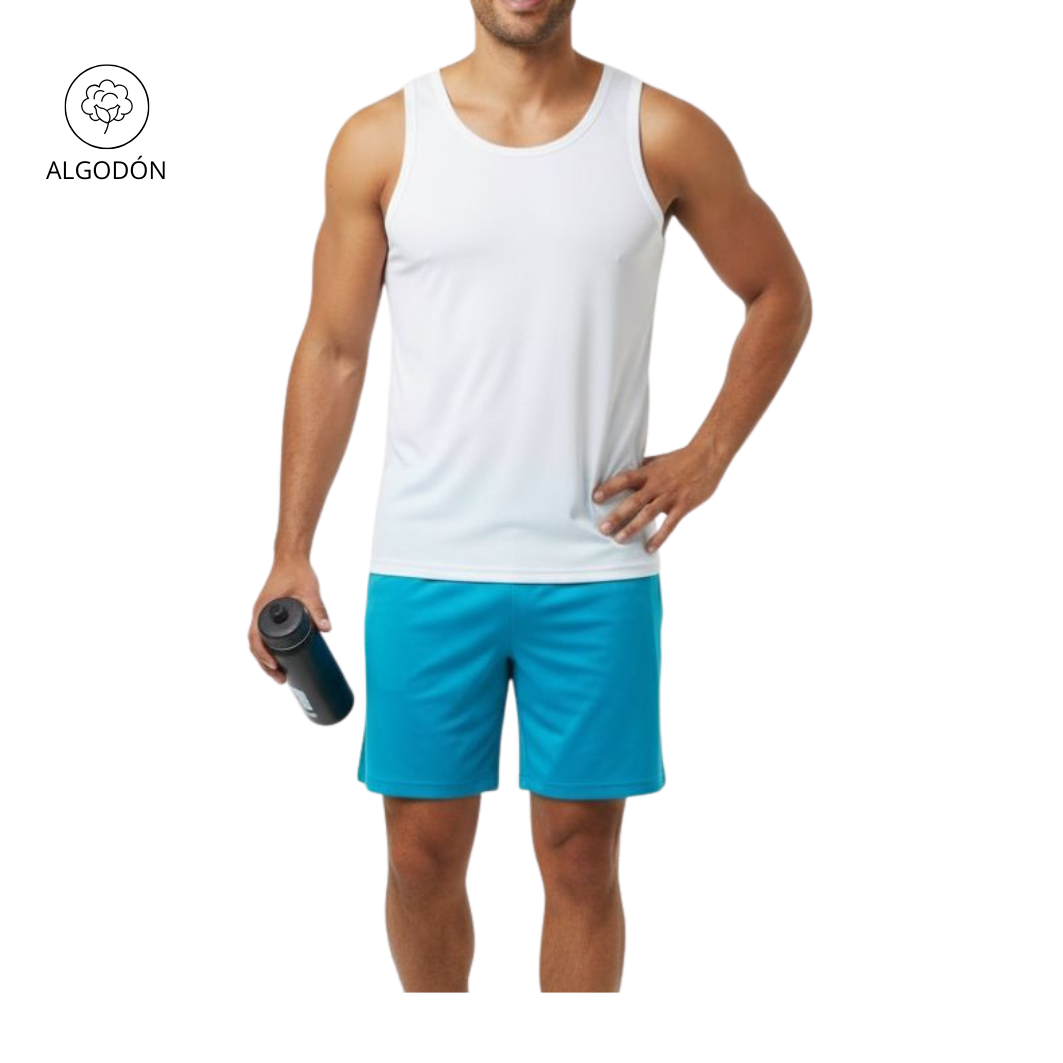 CAMISILLA HOMBRE CUELLO REDONDO