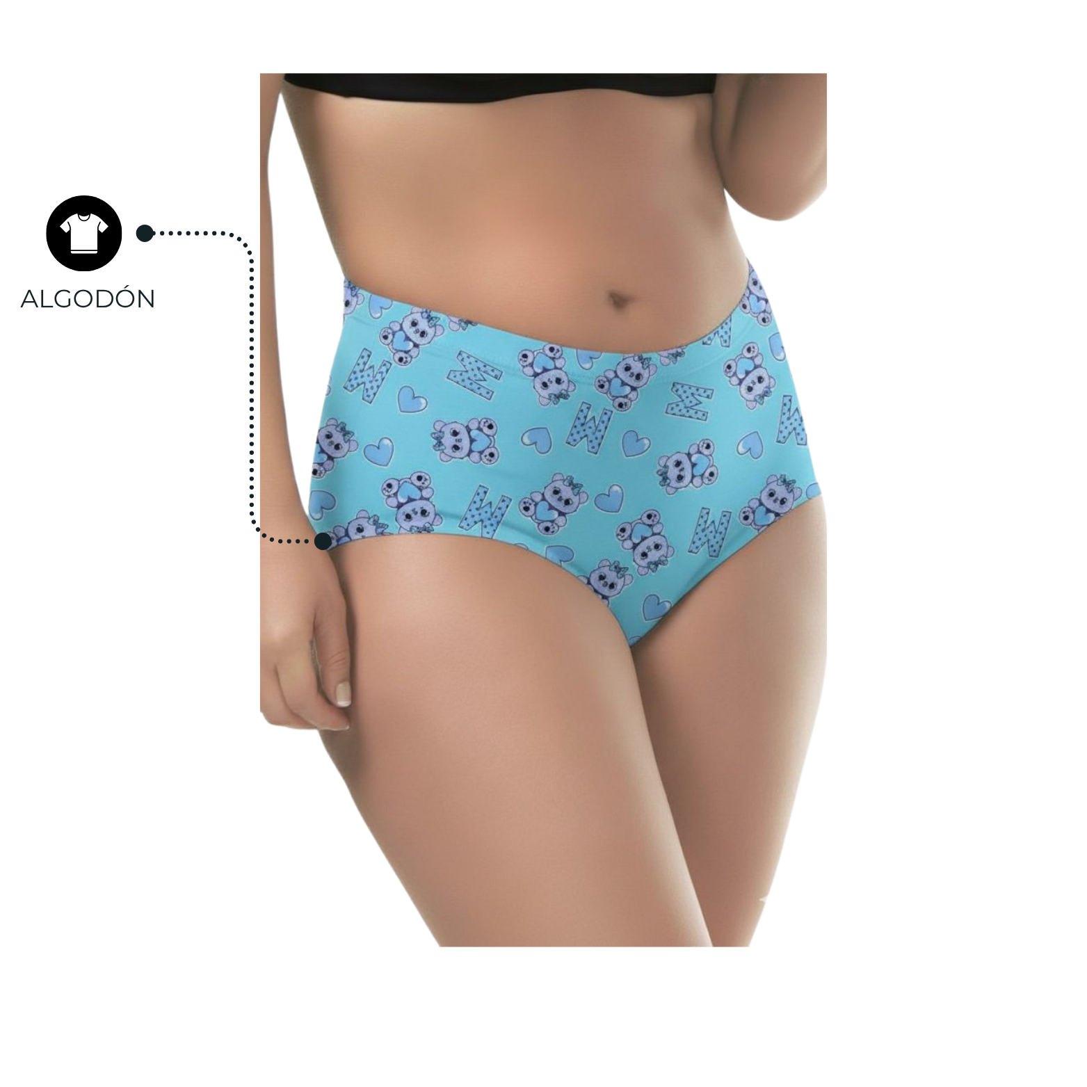 CACHETERO DAMA  ESCARCHADO