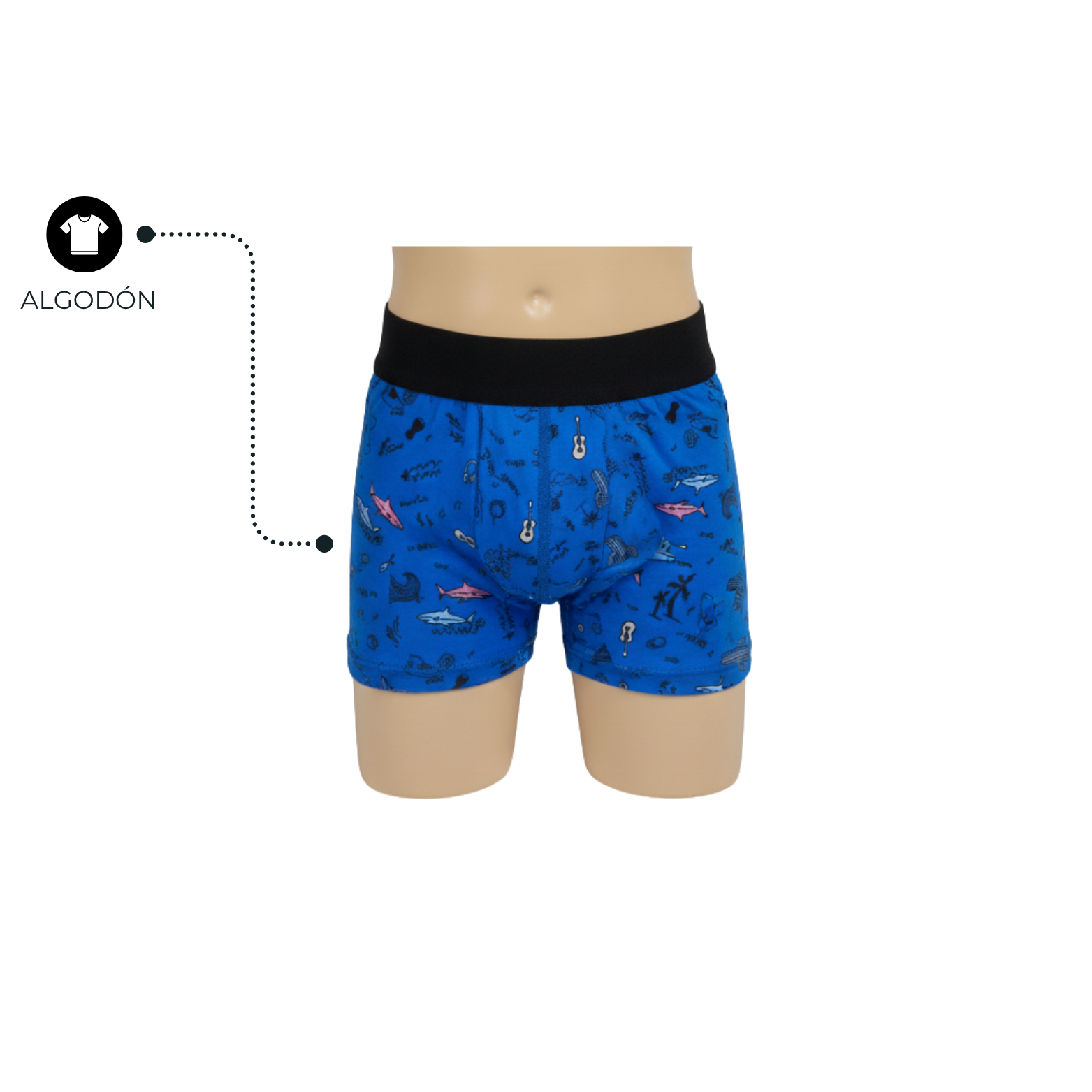 BOXER NIÑO ESTAMPADO