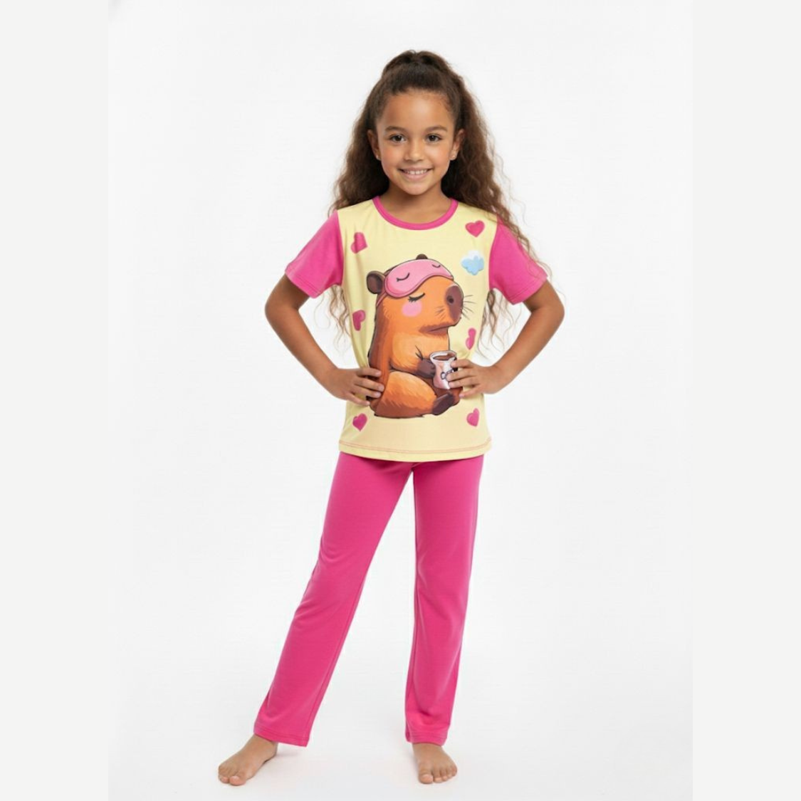 PIJAMA NIÑA  P. LARGO