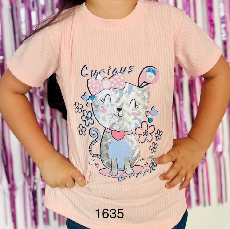 BLUSA NIÑA TELA RIB SURTIDO COLORES X6