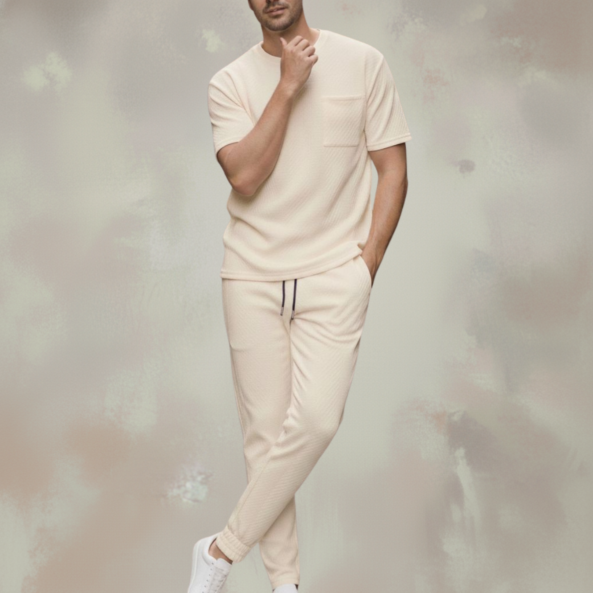 CONJUNTO  HOMBRE TEJIDO