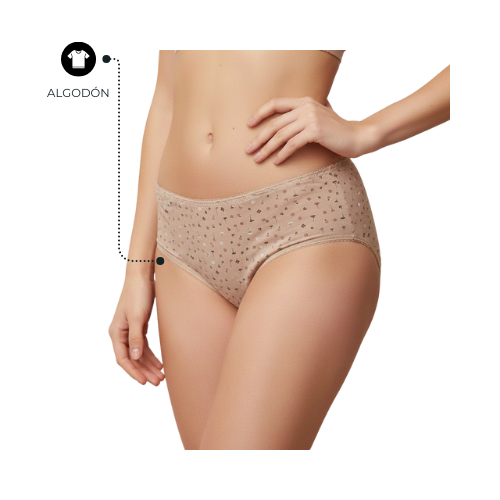 CALZÓN DAMA ESTAMPADO