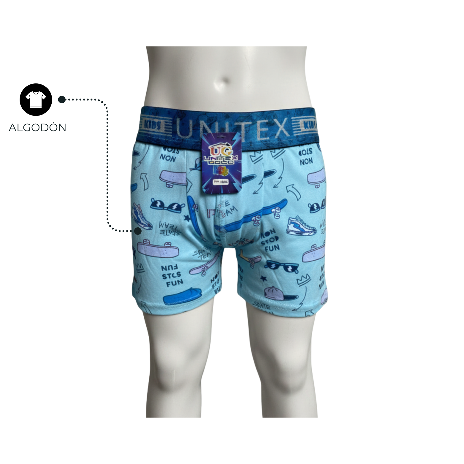 BOXER NIÑO ESTAMPADO 
