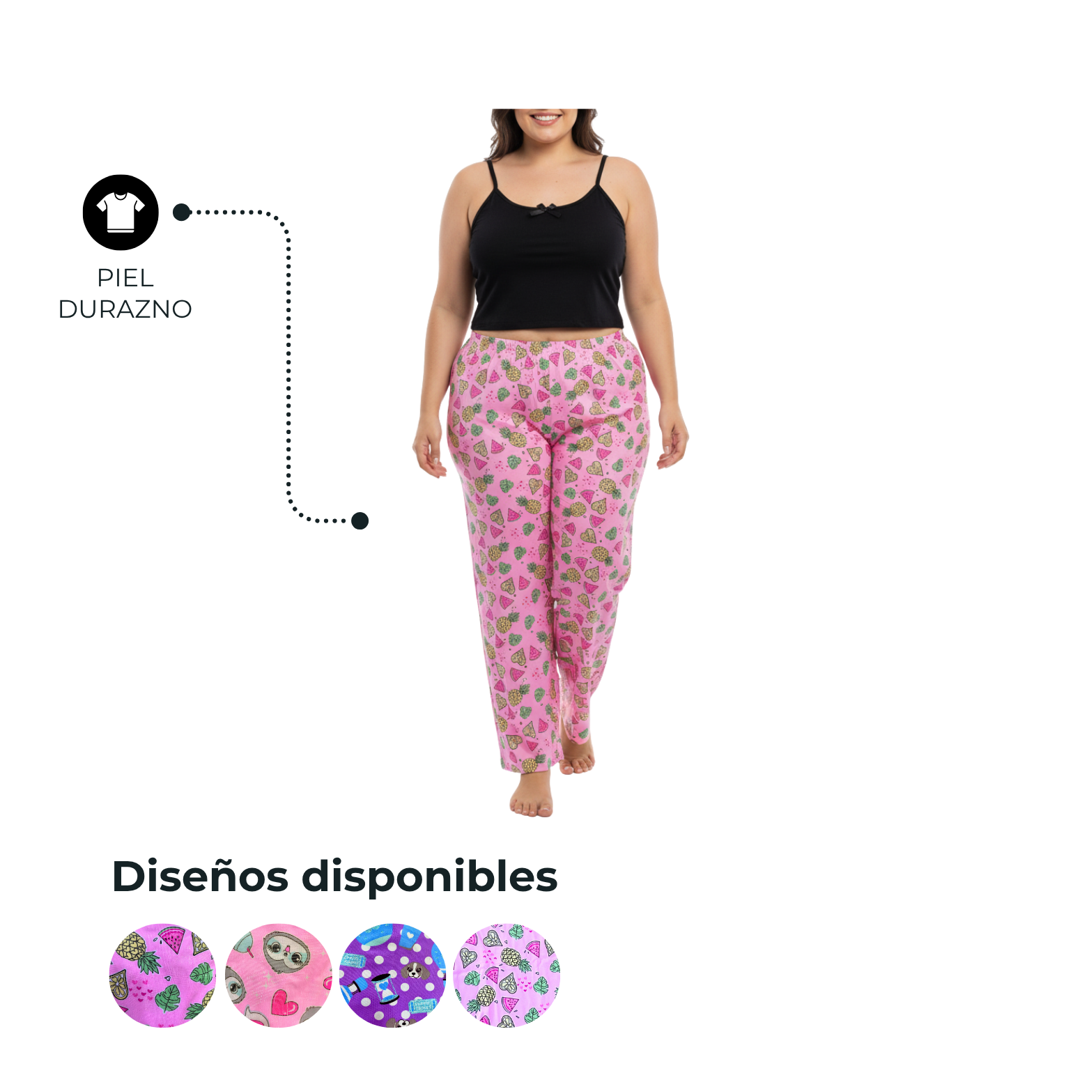 PIJAMA DAMA PANTALON XXL