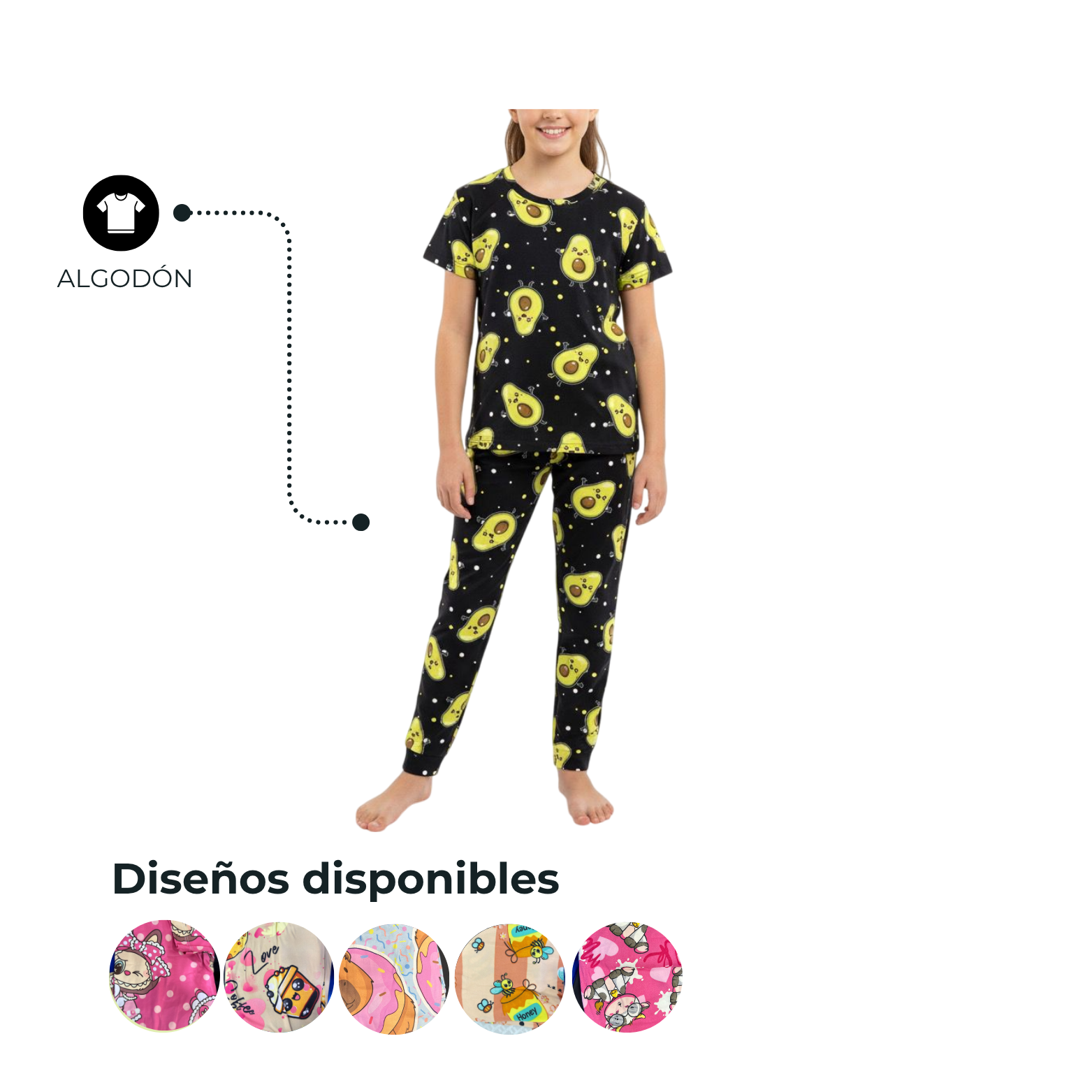 PIJAMA NIÑ@ ESTAMPADA