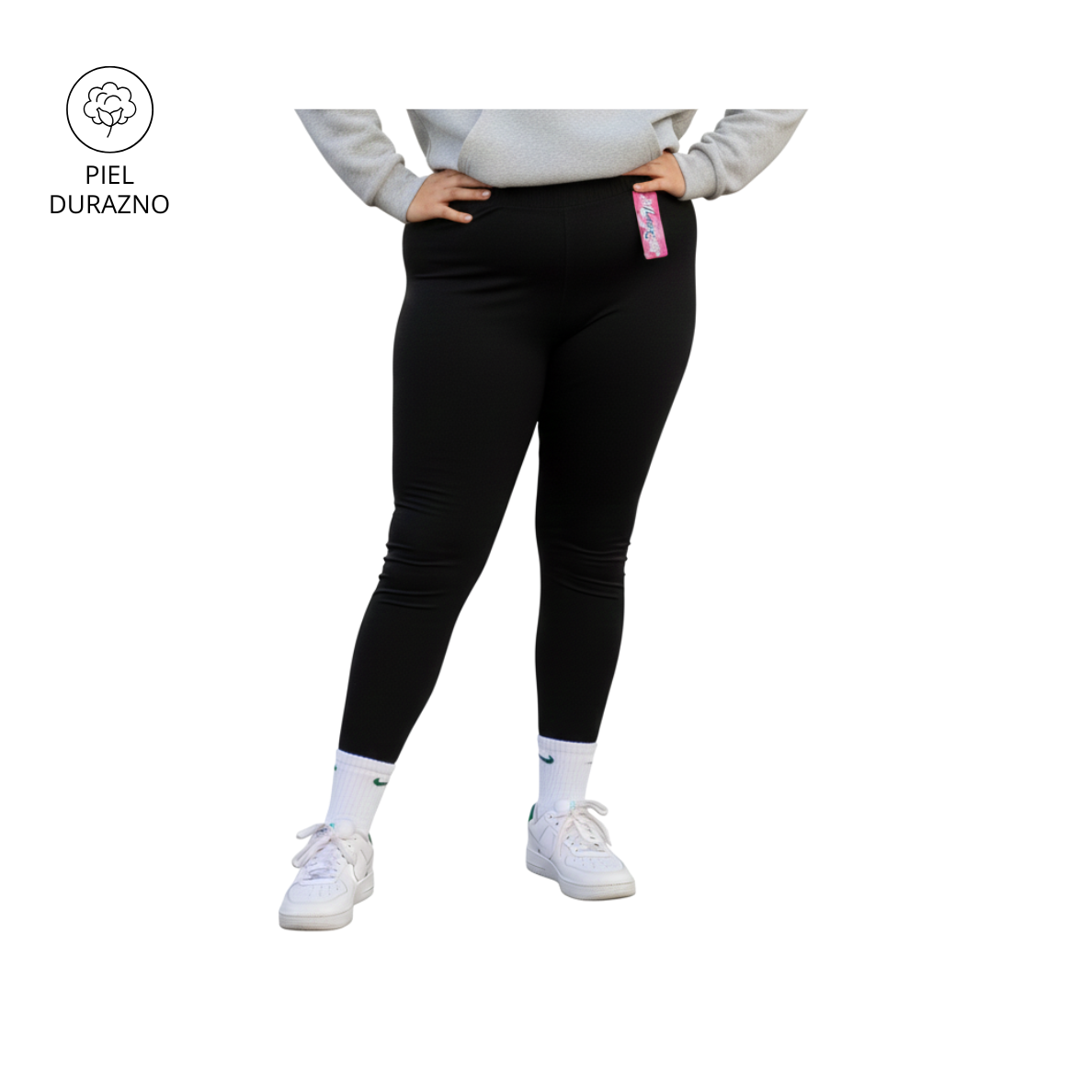 LEGGINS EXXTRA DAMA NEGRO
