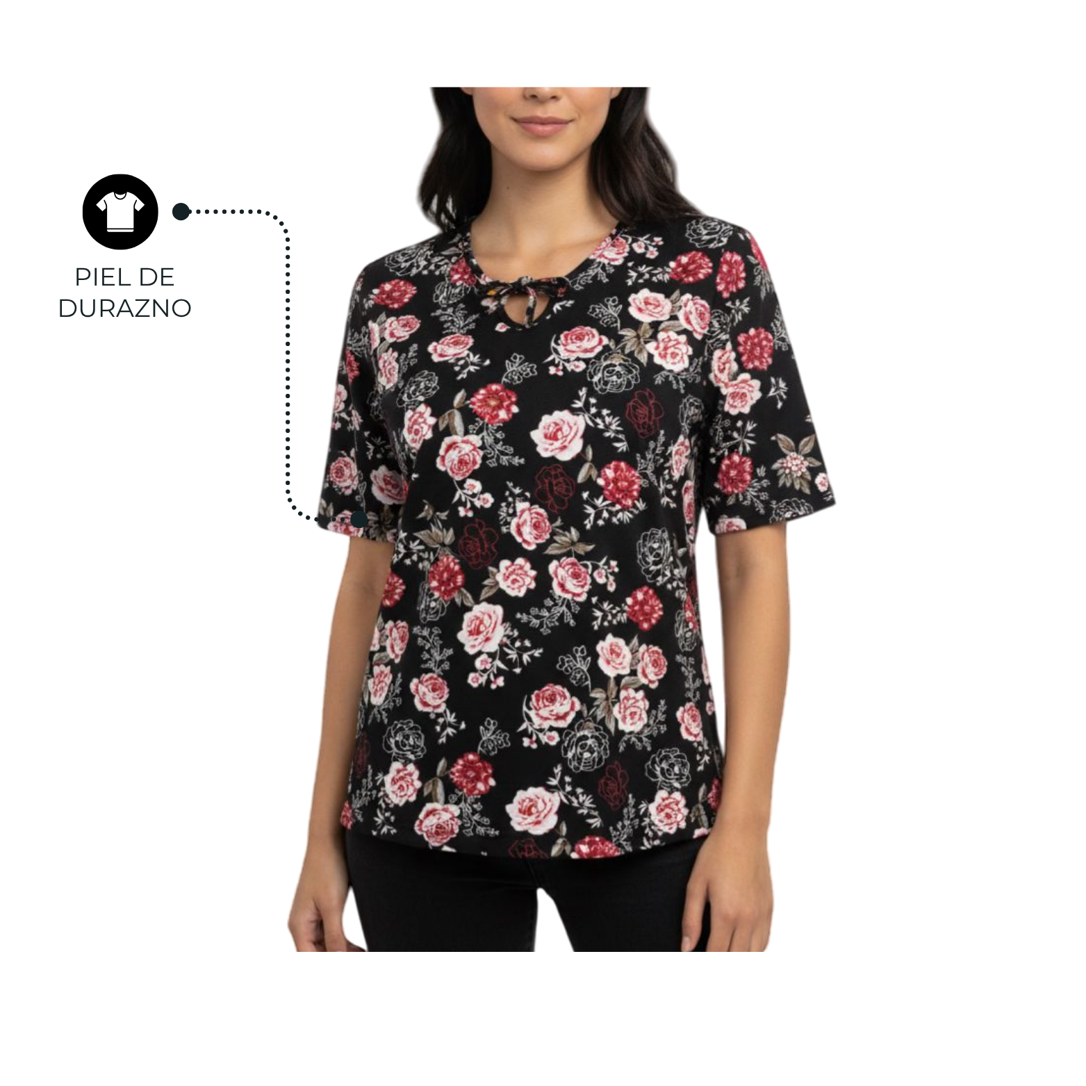 BLUSA DAMA  ESTAMPADA