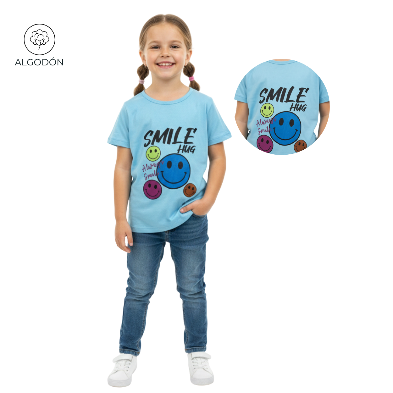 BLUSA ESTAMPADA  NIÑA  