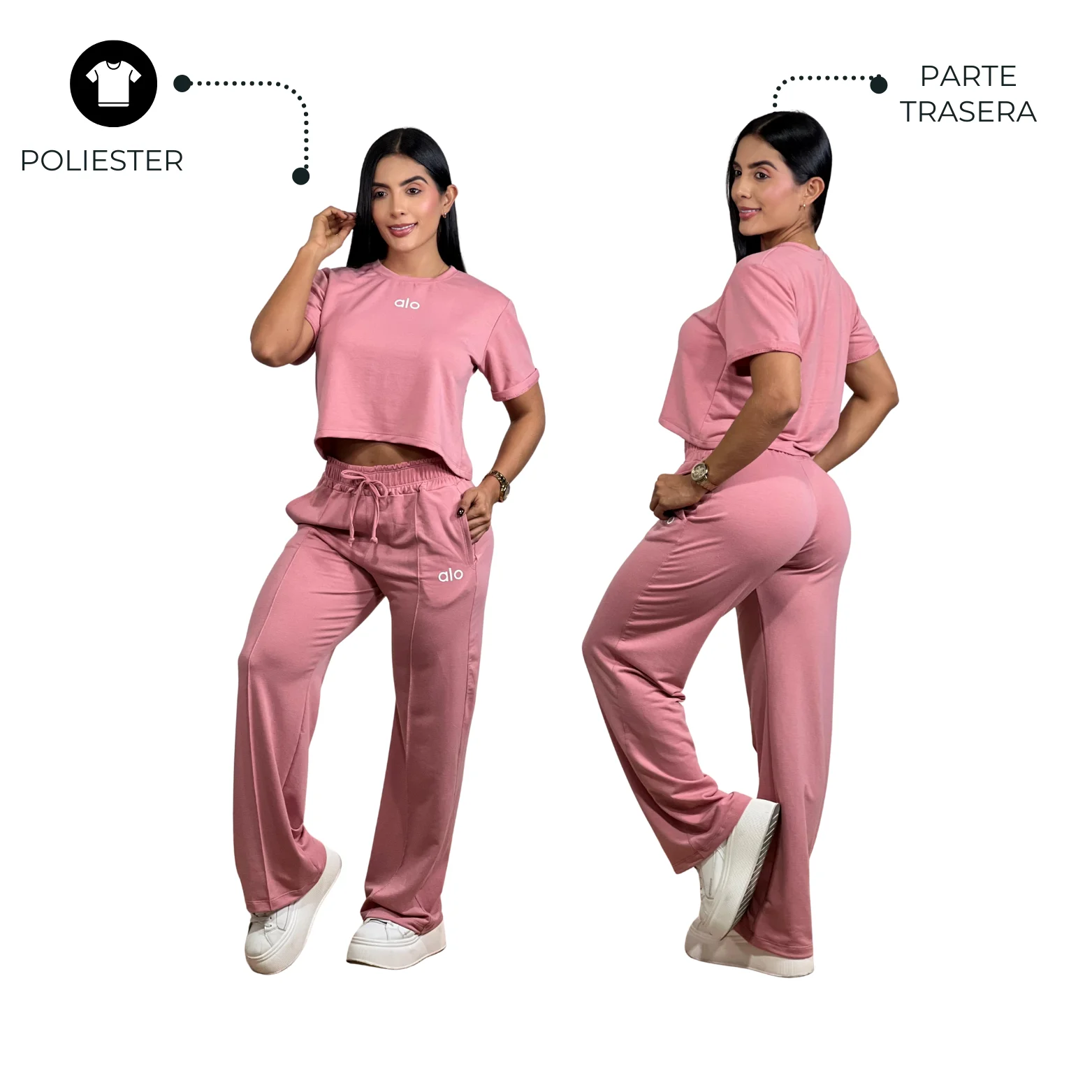 CONJUNTO DAMA BOTA ANCHA