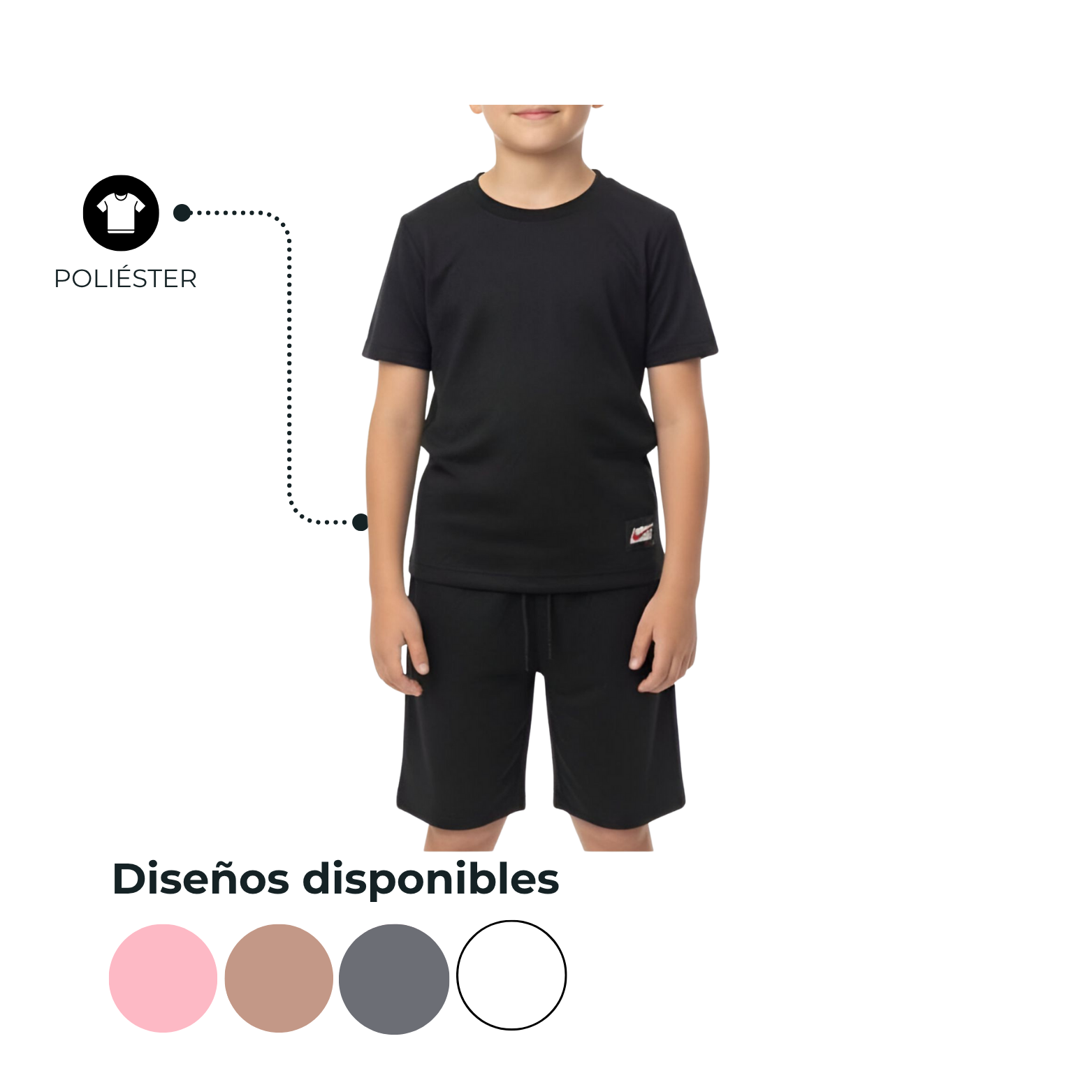 CONJUNTO NIÑO TELA GRABADA