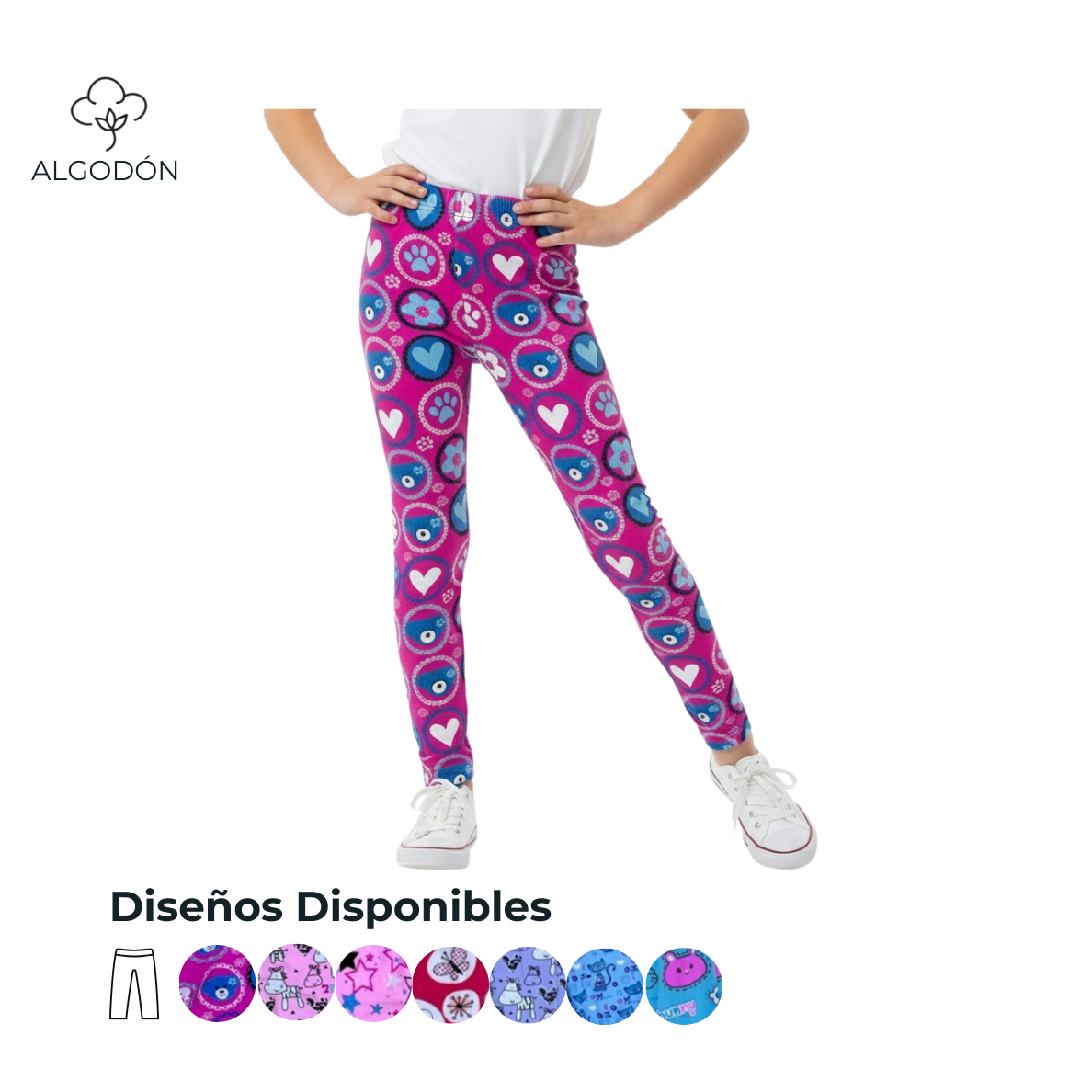 LEGGIN NIÑA UNICOLOR