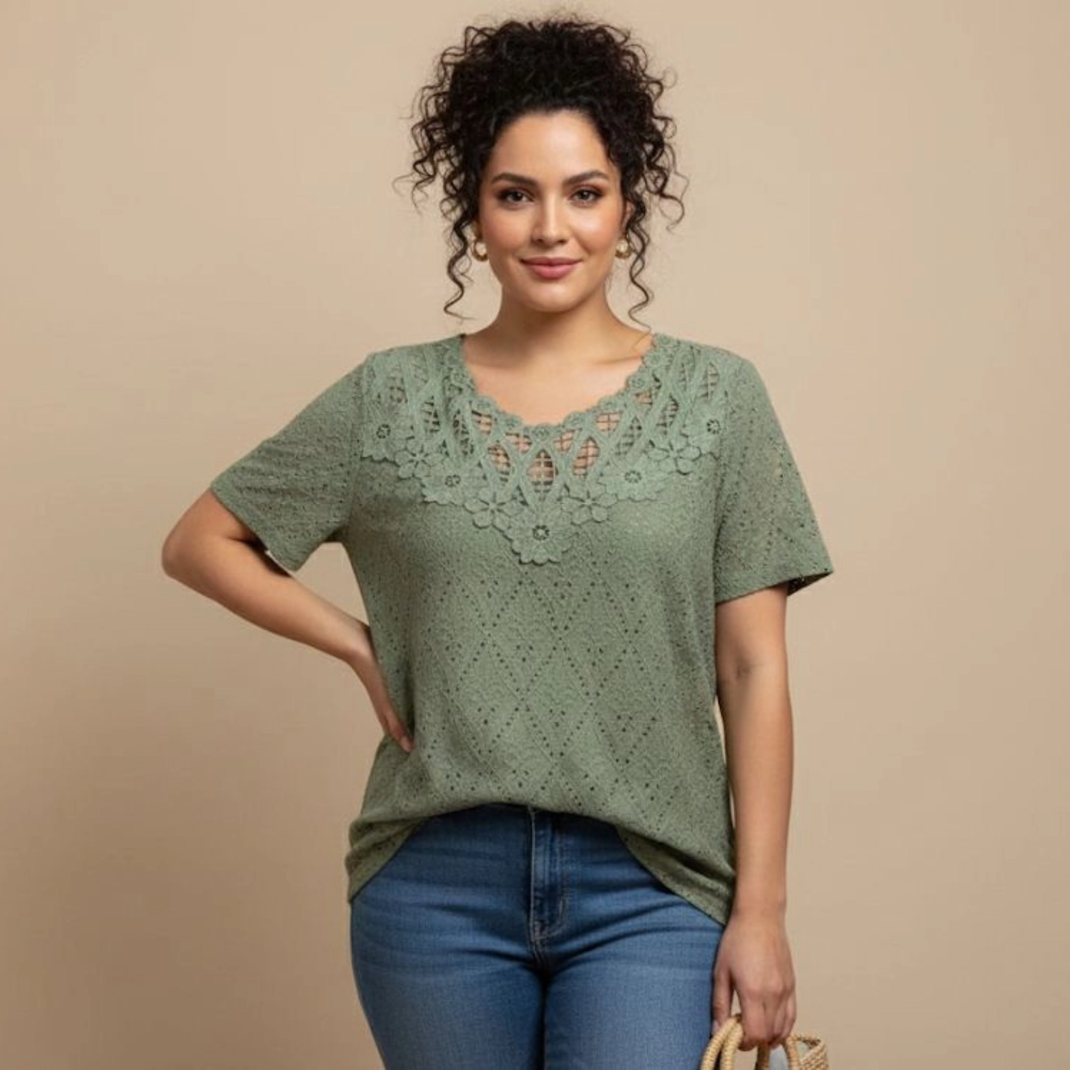 BLUSA DAMA SEÑORIAL