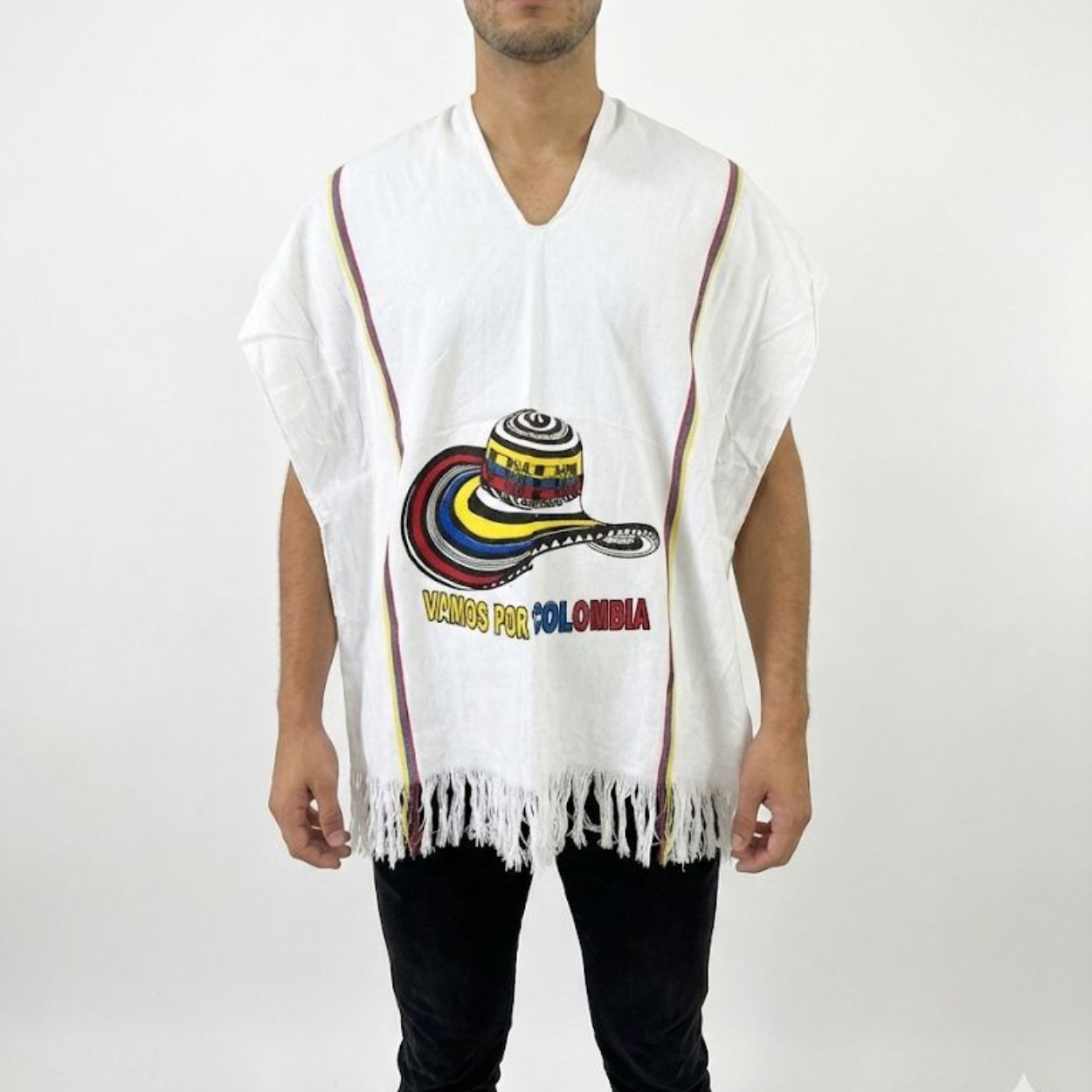 PONCHO ECONOMICO ESTAMPADO