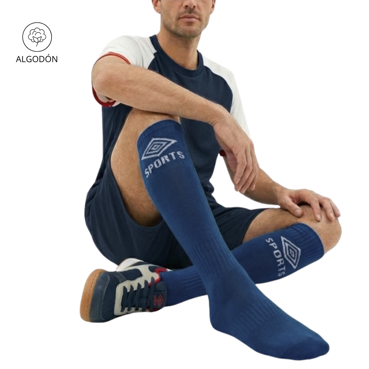 MEDIA TURQUI FUTBOL HOMBRE