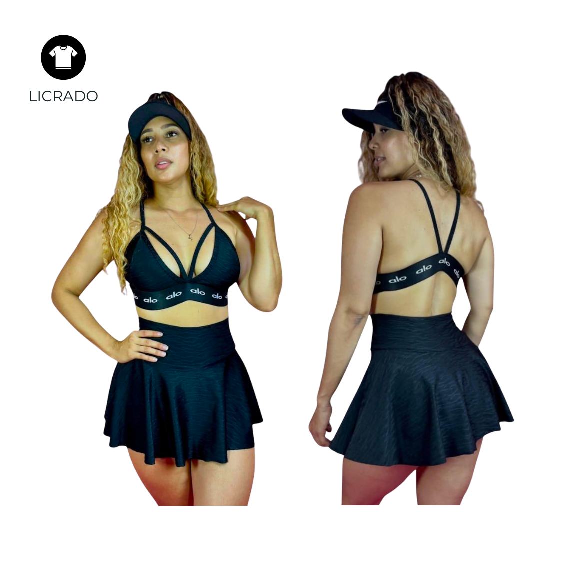 CONJUNTO  DAMA TEXTURIZADO