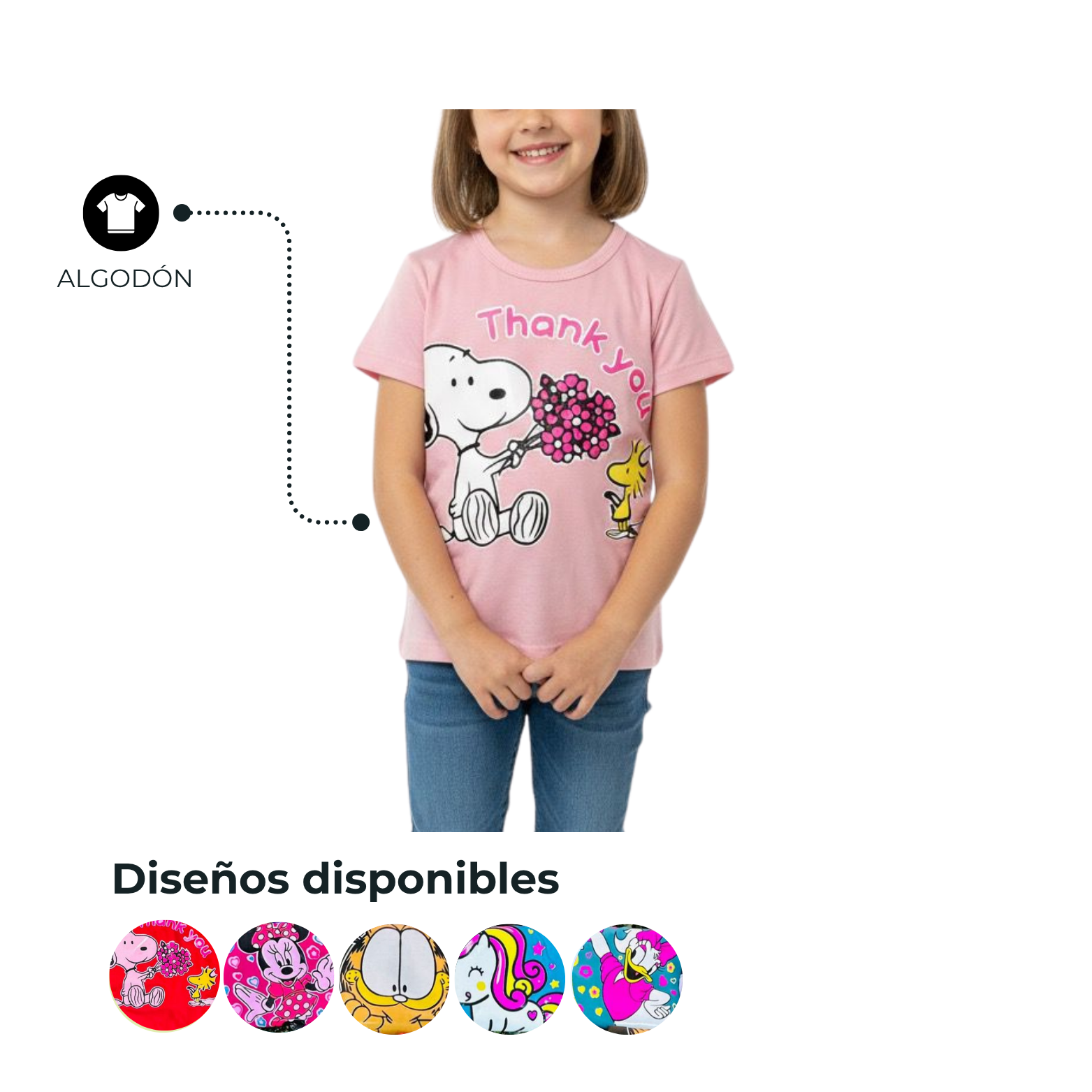BLUSA NIÑA ESTAMPADA