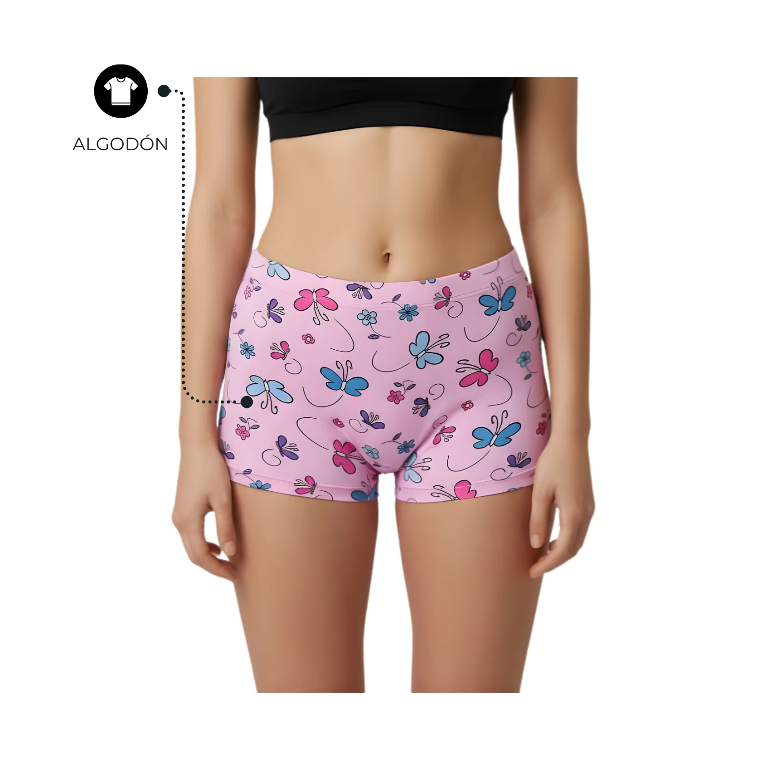 CACHETERO DAMA ESTAMPADO