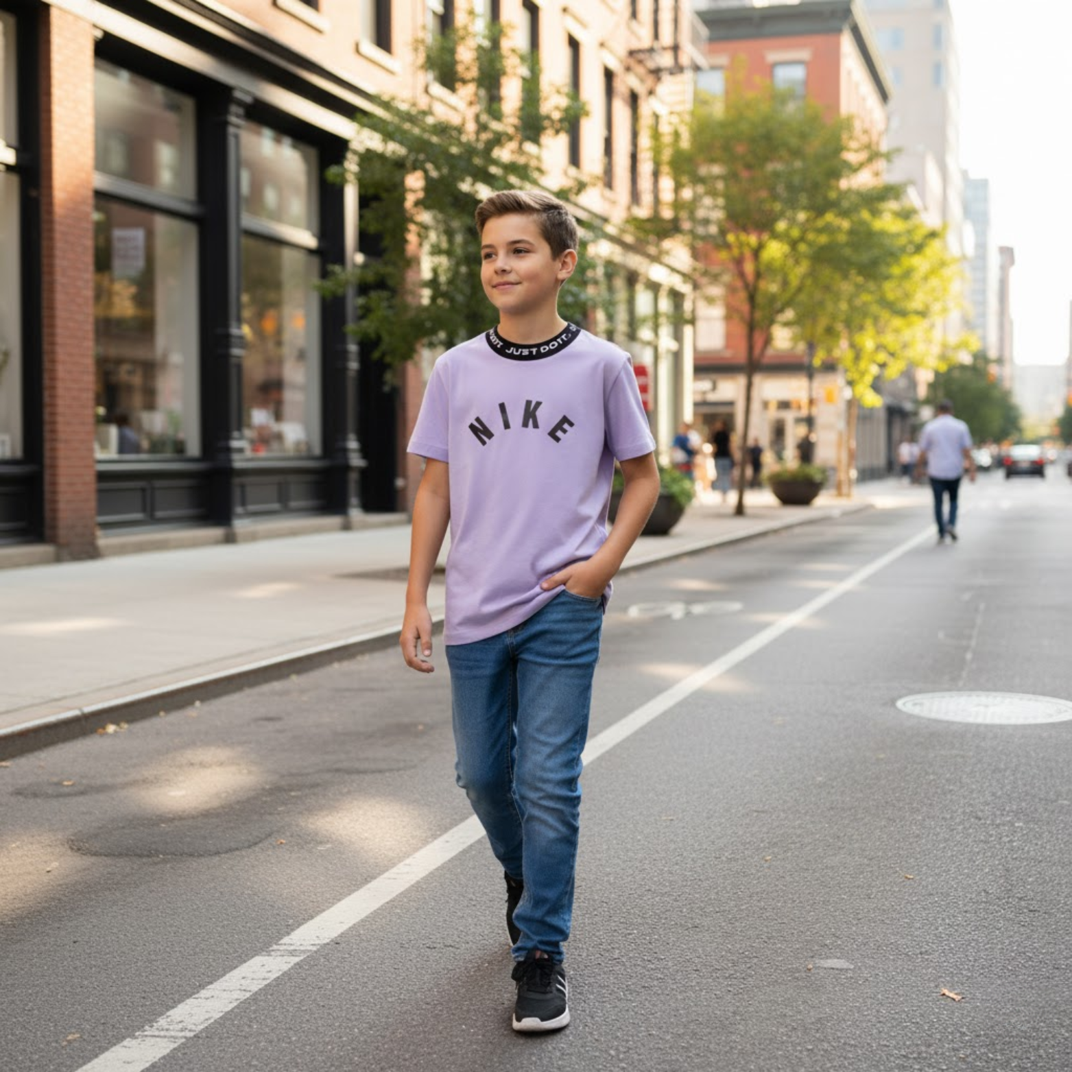 CAMISETA NIÑO CUELLO