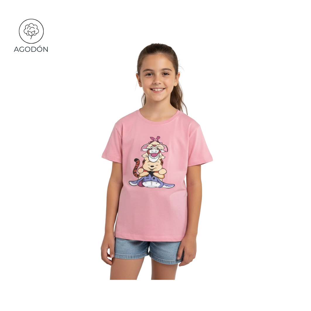 BLUSA NIÑA  BASICA