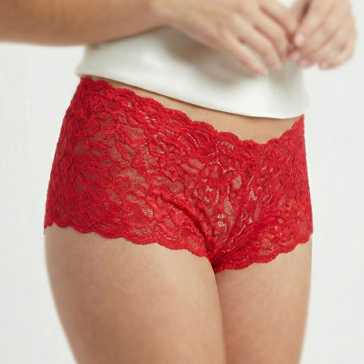 CACHETERO DAMA ENCAJE