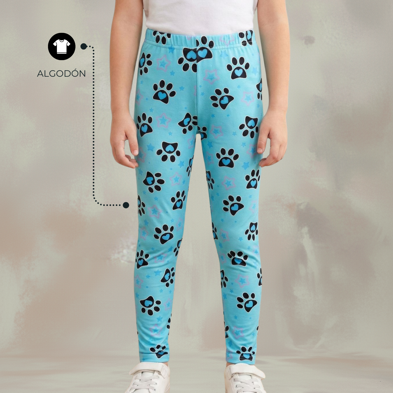 LEGGIN NIÑA ESTAMPADO SURTIDO  