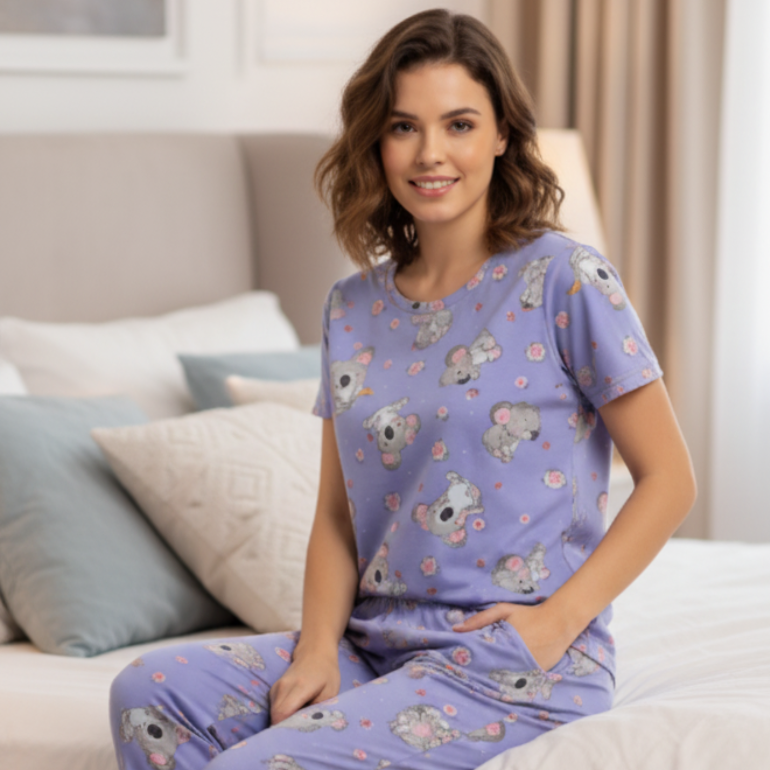 PIJAMA DAMA CAPRI