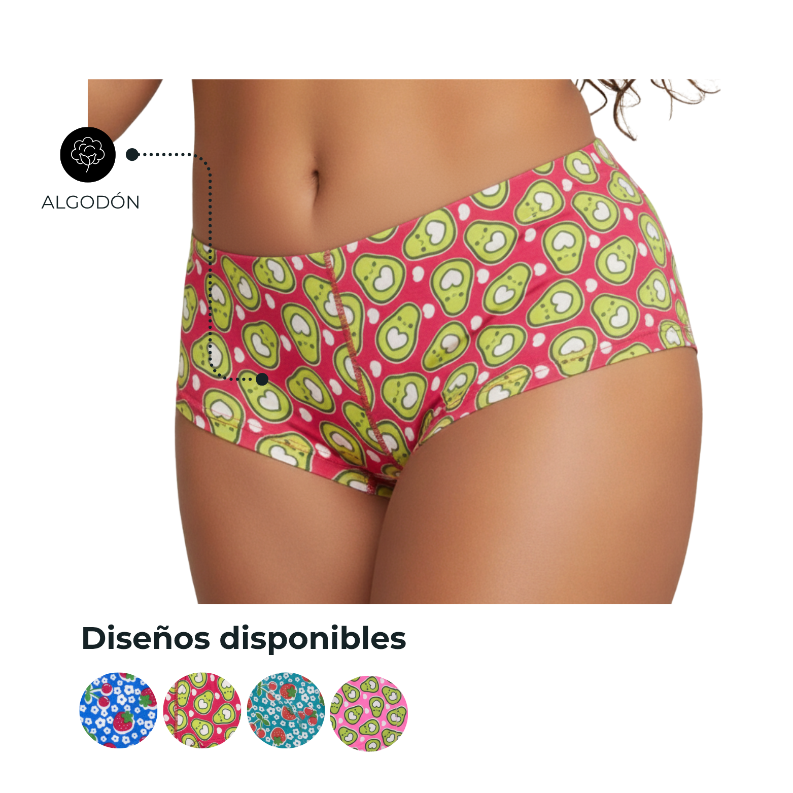BOXER DAMA ESTAMPADO